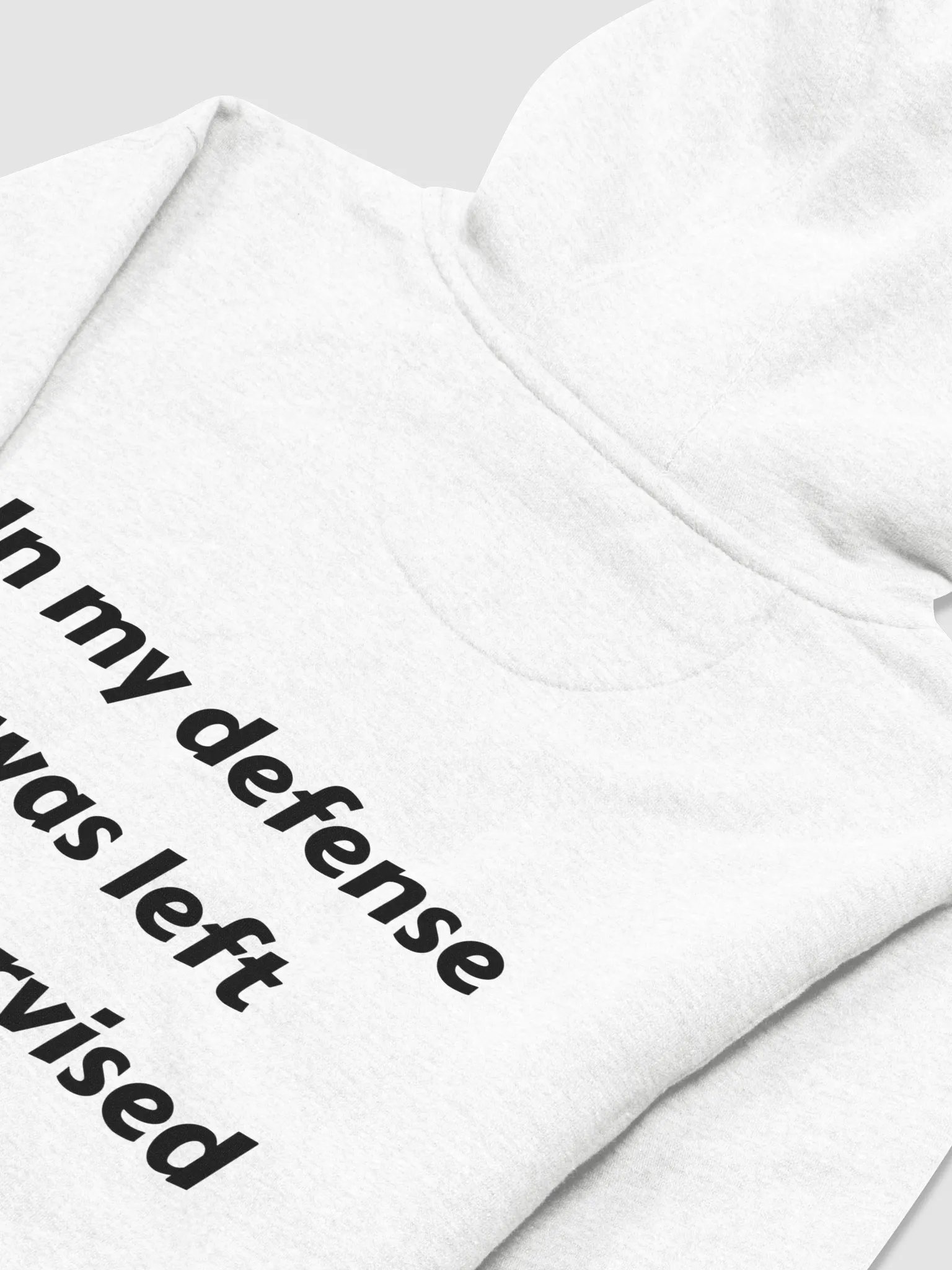 Unsupervised Hoodie White product image (4)