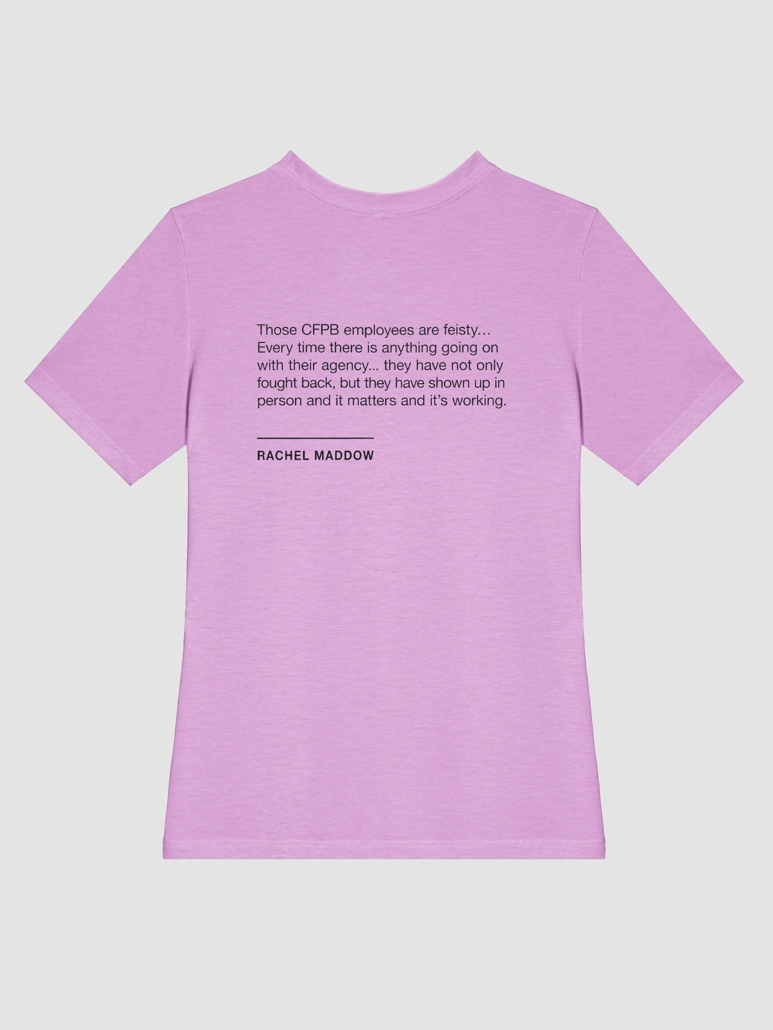 Those CFPB Employees Are Feisty Women's Cut T-Shirt (Black) product image (44)