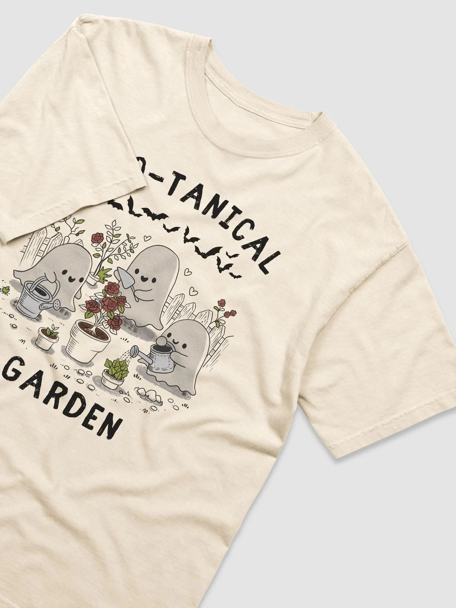 Hand-Drawn Crazy Plant Lady Halloween Gardening Shirt product image (4)