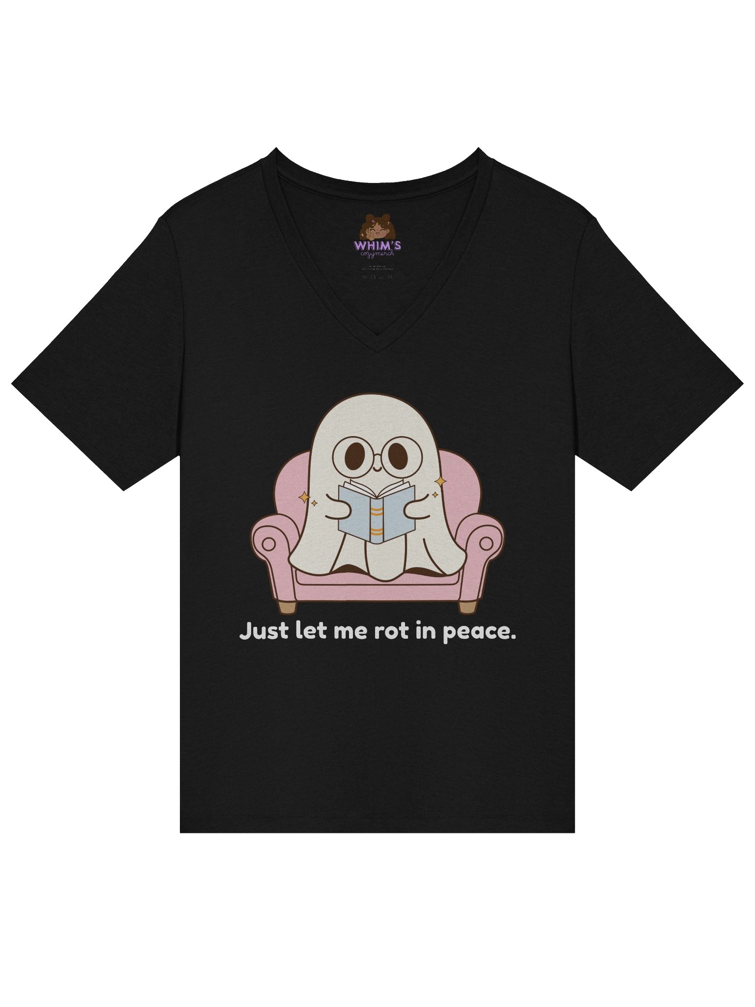 Ghostie v-neck product image (11)