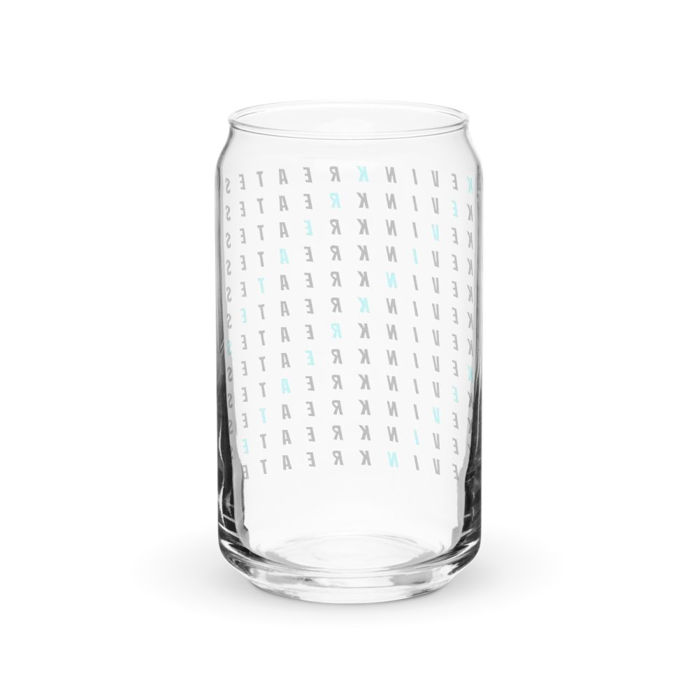 Kevin Kreates Cross-Word Glass Jar product image (8)