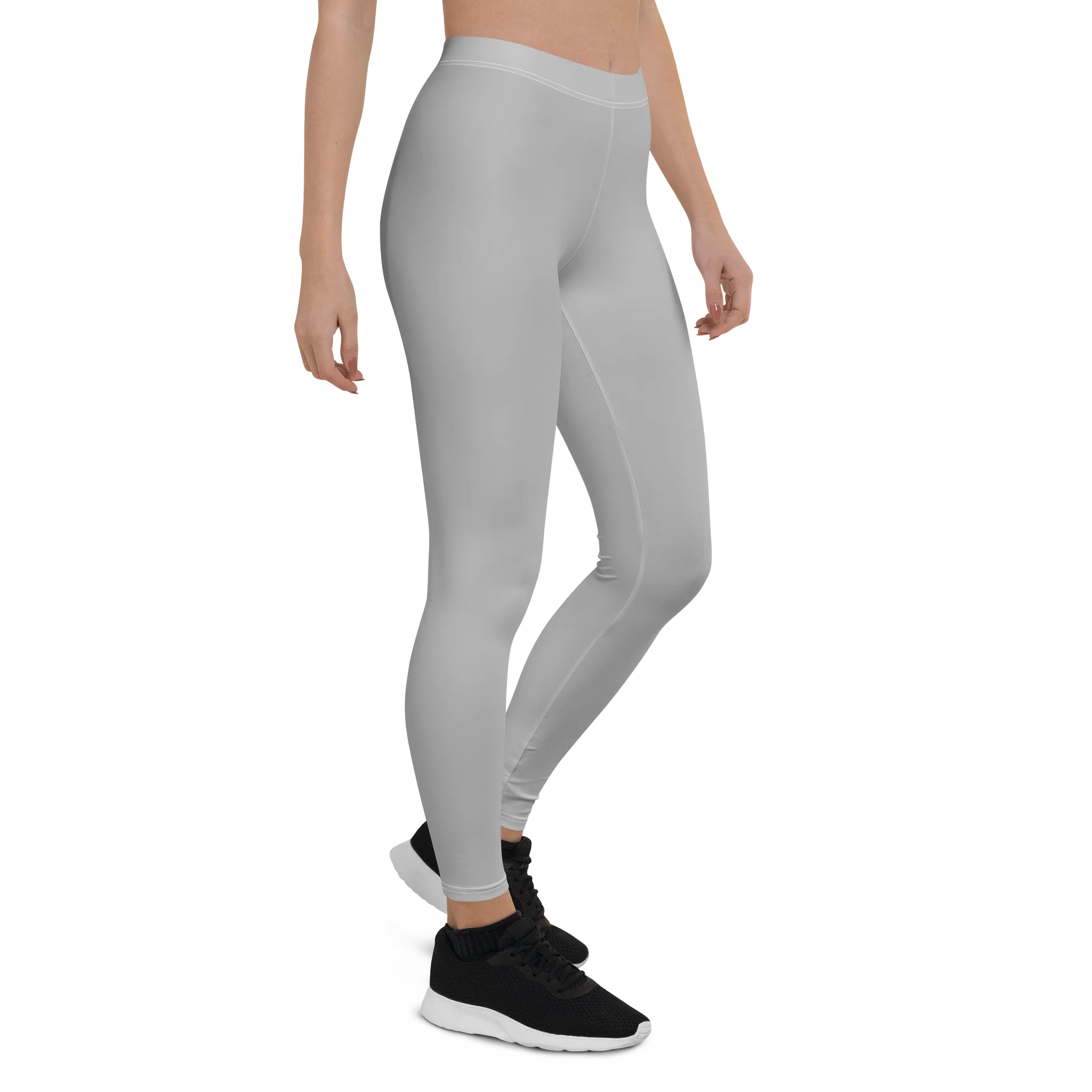 His House Womens Performance Leggings - Silver product image (6)