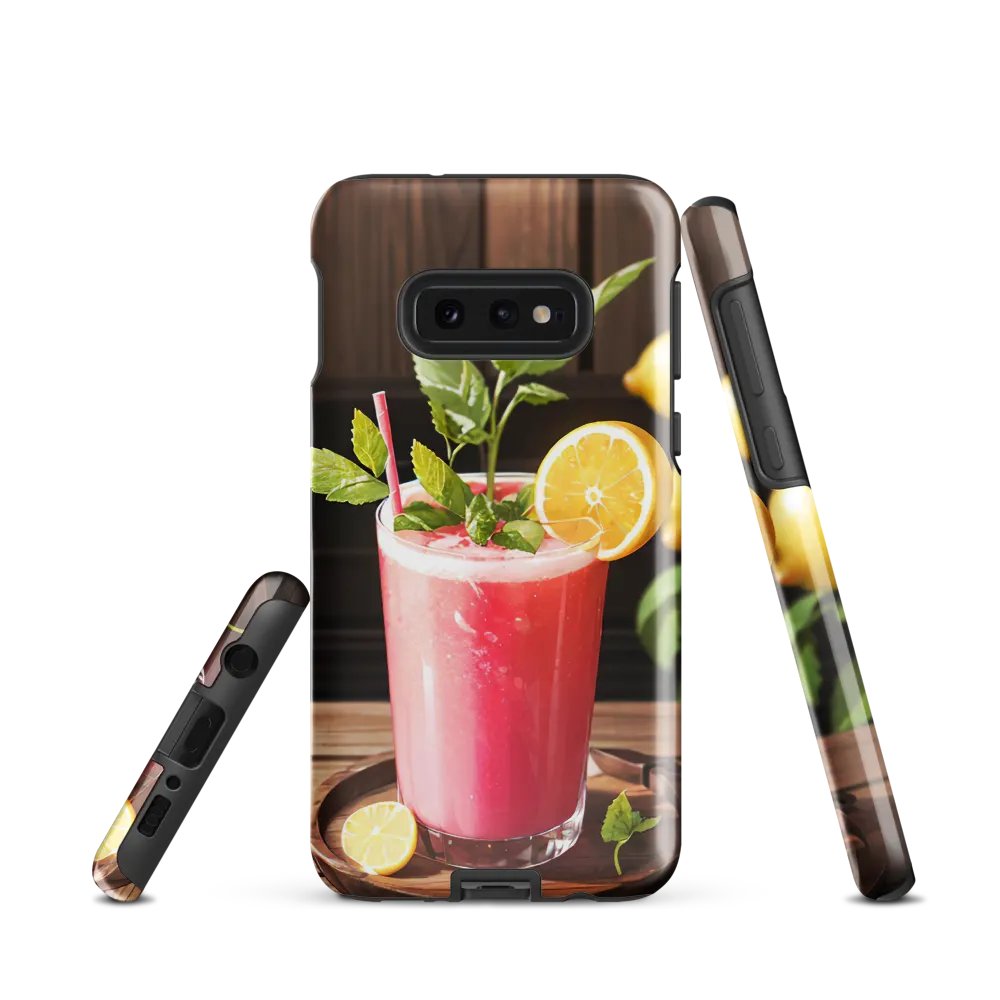 Summer Splash Samsung Tough Case – Refreshing Fruit Drink Design product image (2)
