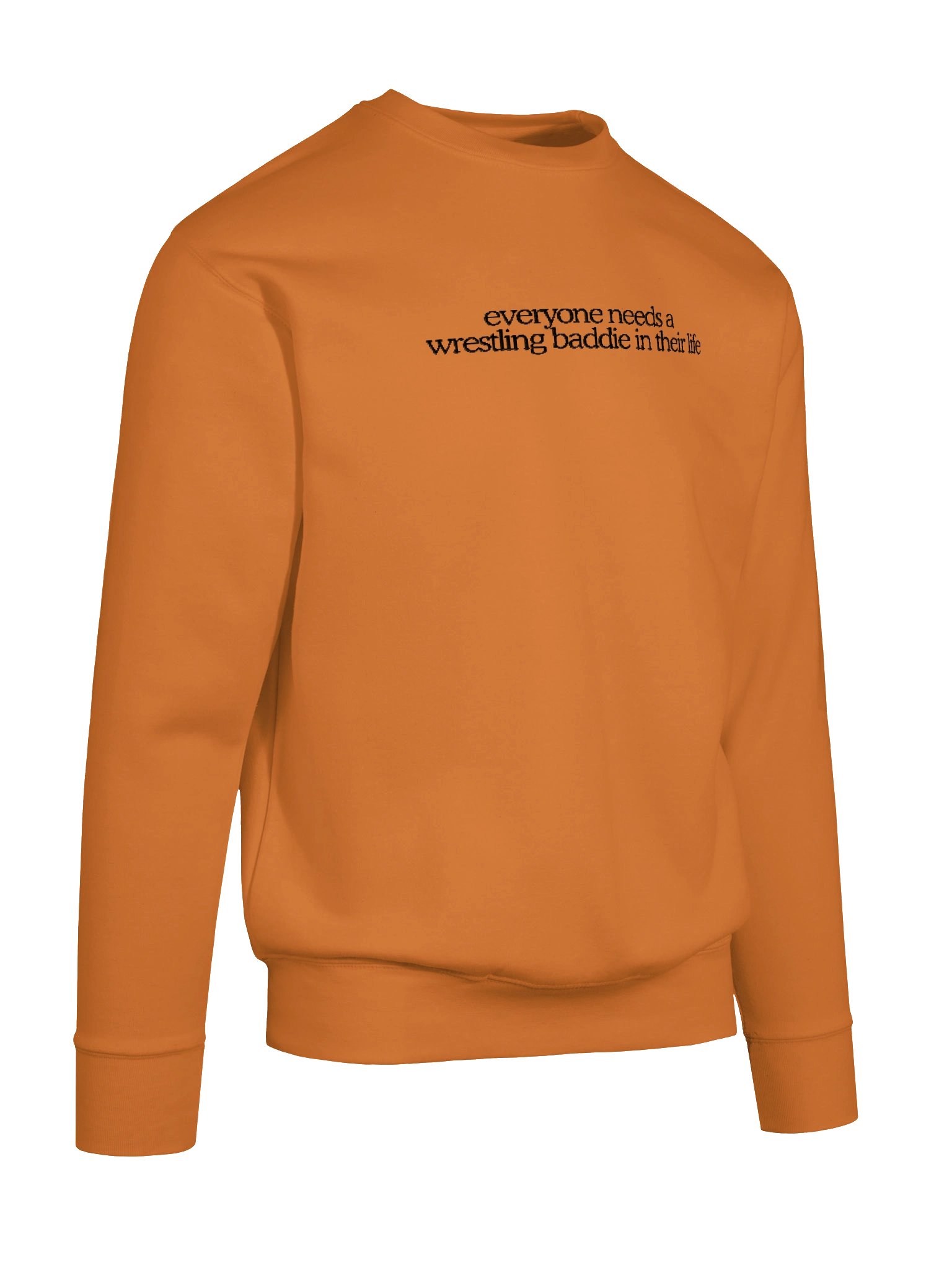 Everyone Needs A Wrestling Baddie In Their Life Embroidered Crewneck product image (7)