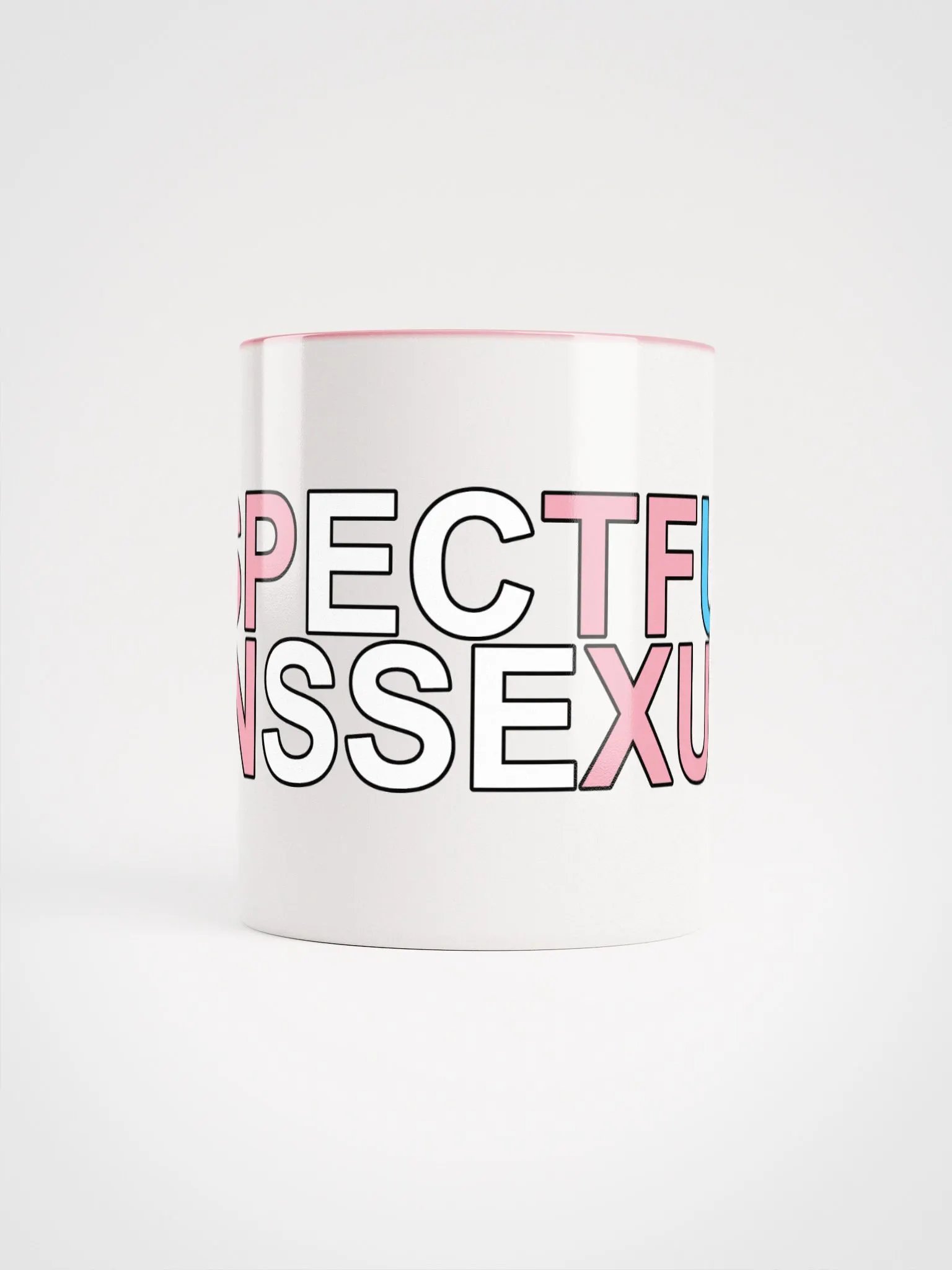 Respectful Transsexual Colorful Mug product image (10)
