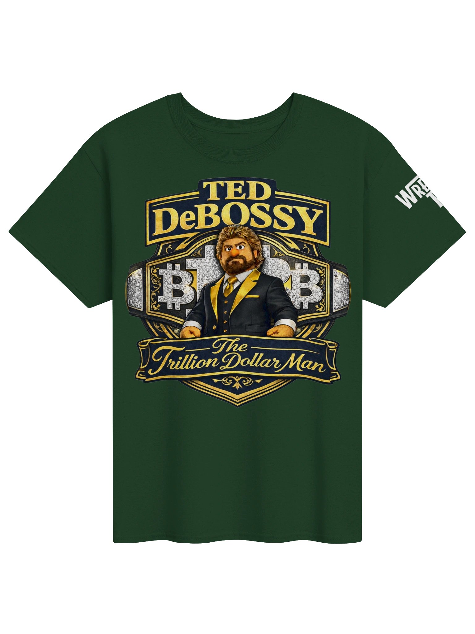 Trillion Dollar Man Ted Debossy Tee V2 w/Back print product image (1)
