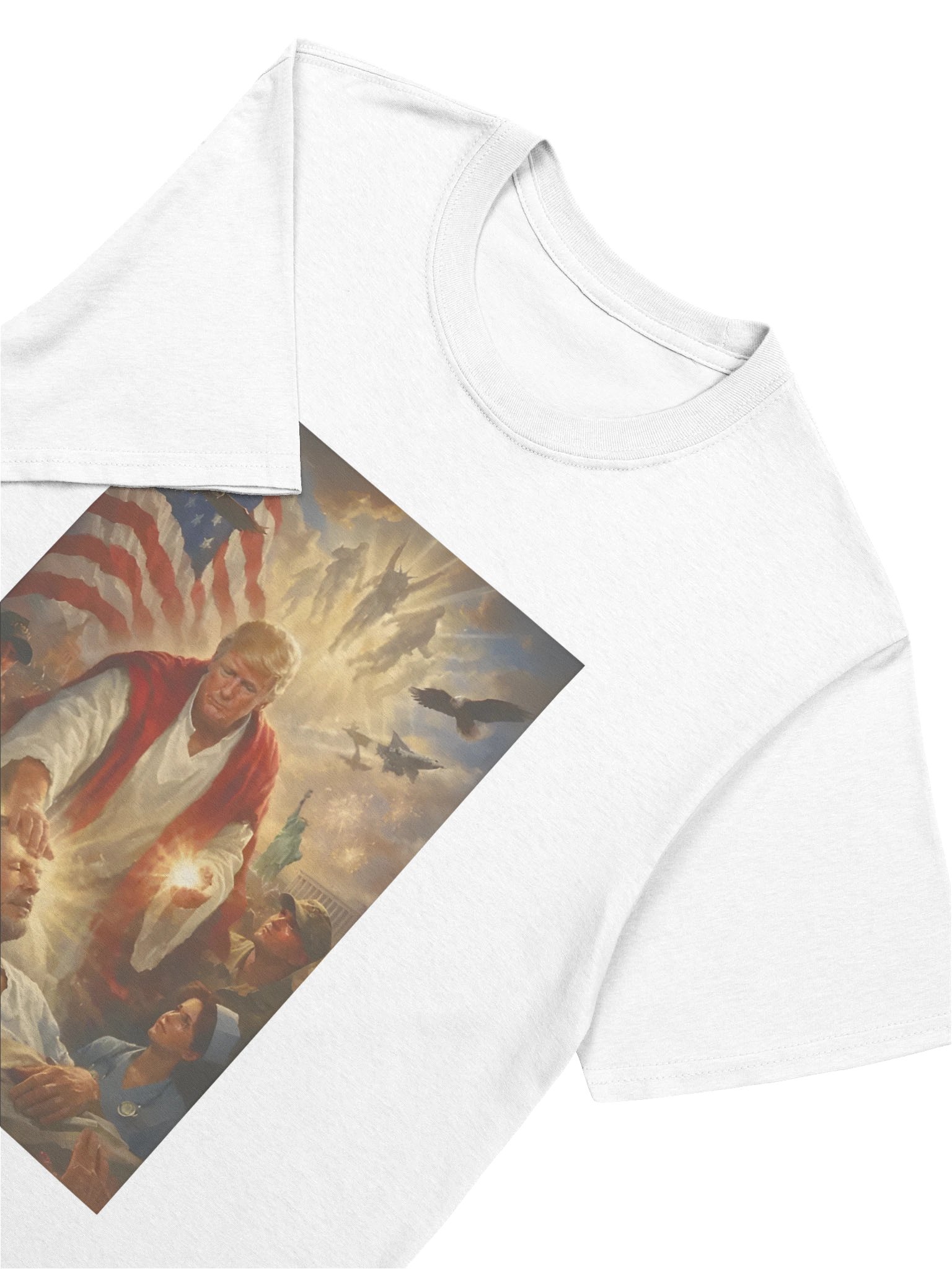 Trump Jesus Epstein Shirt product image (5)