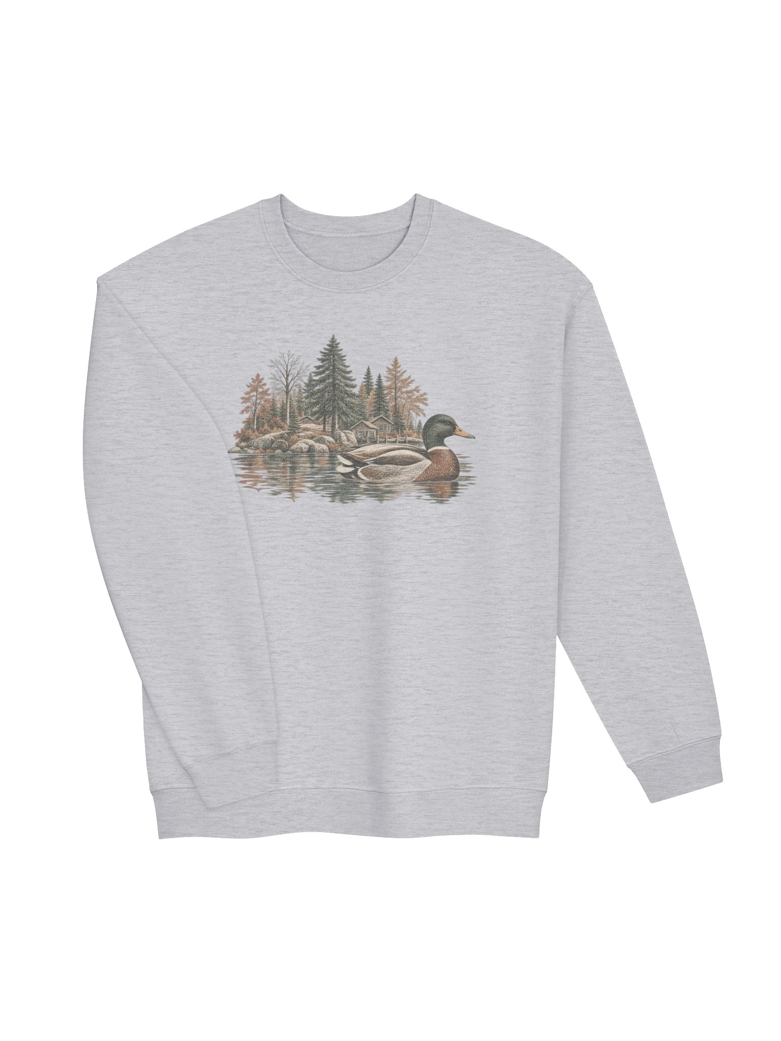 Autumn Lakeside Duck Crewneck product image (3)