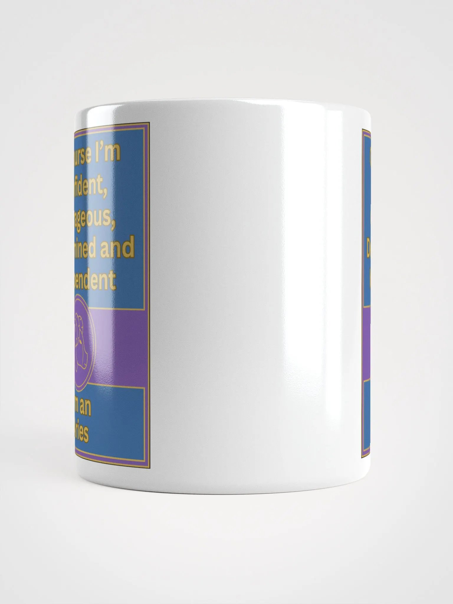Of Course I’m Aries Zodiac Sign Mug, Zodiac Sign Vibes Mug, Aries Mug, Astrological Mug product image (13)