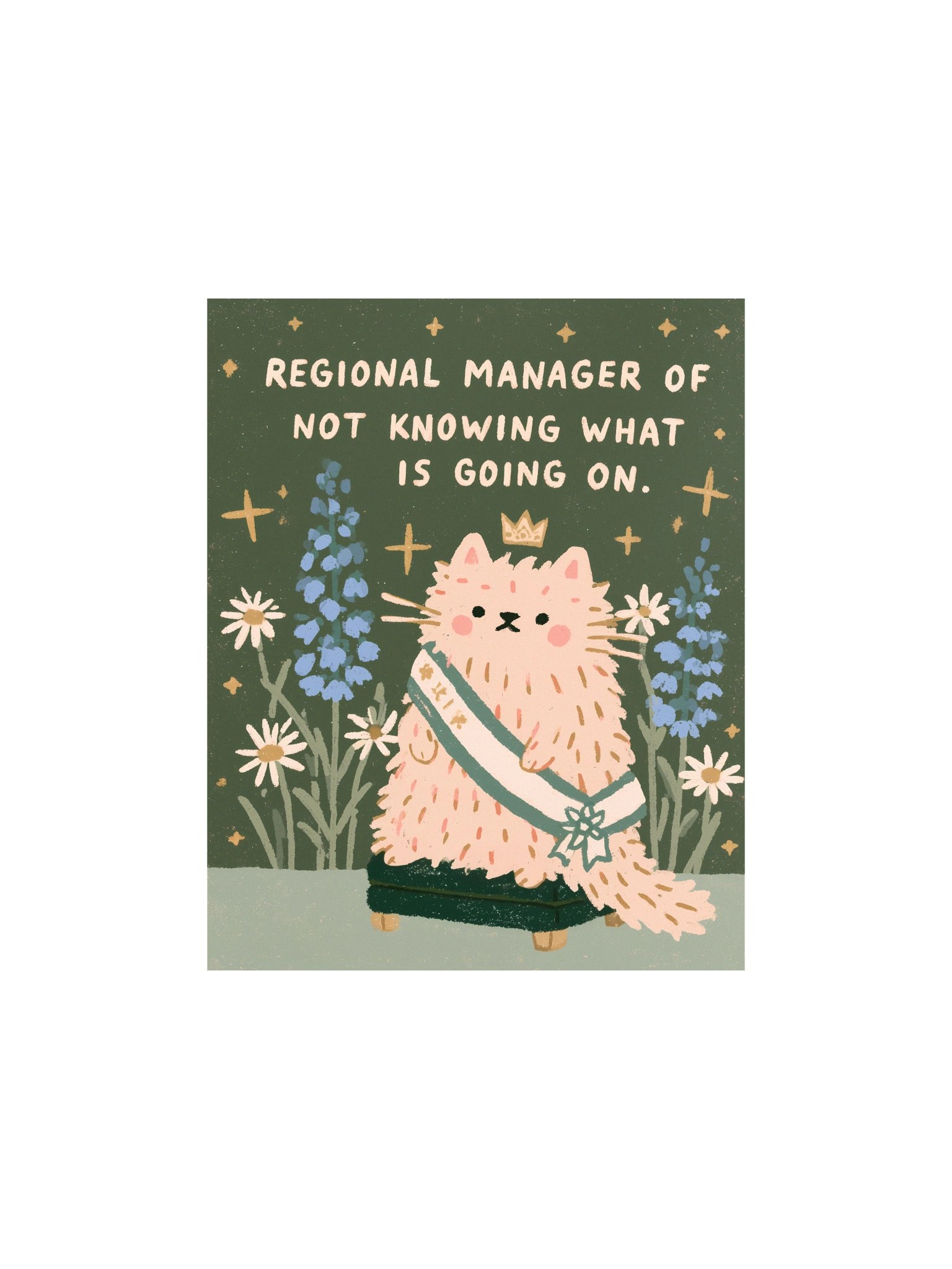 Regional Manager Cat Poster product image (1)