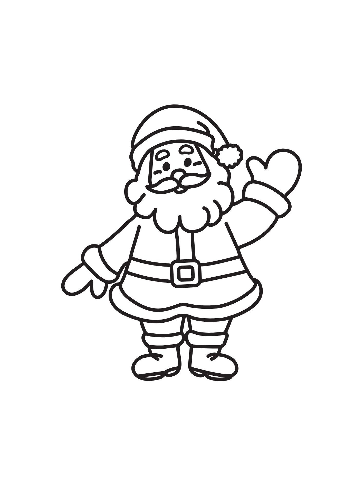 Printable Christmas Coloring Book product image (3)
