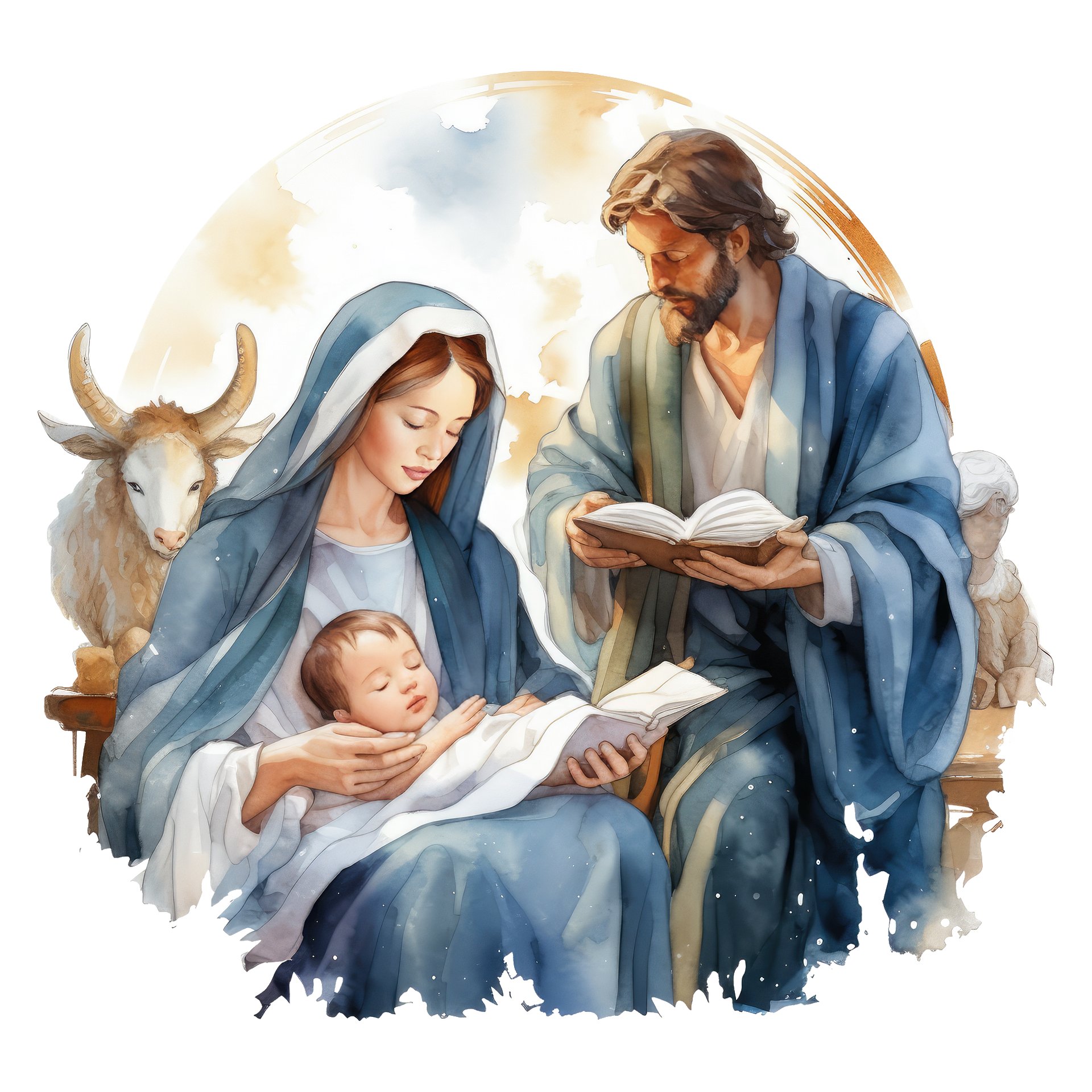 Jesus Born - Clipart Christmas Clipart product image (2)