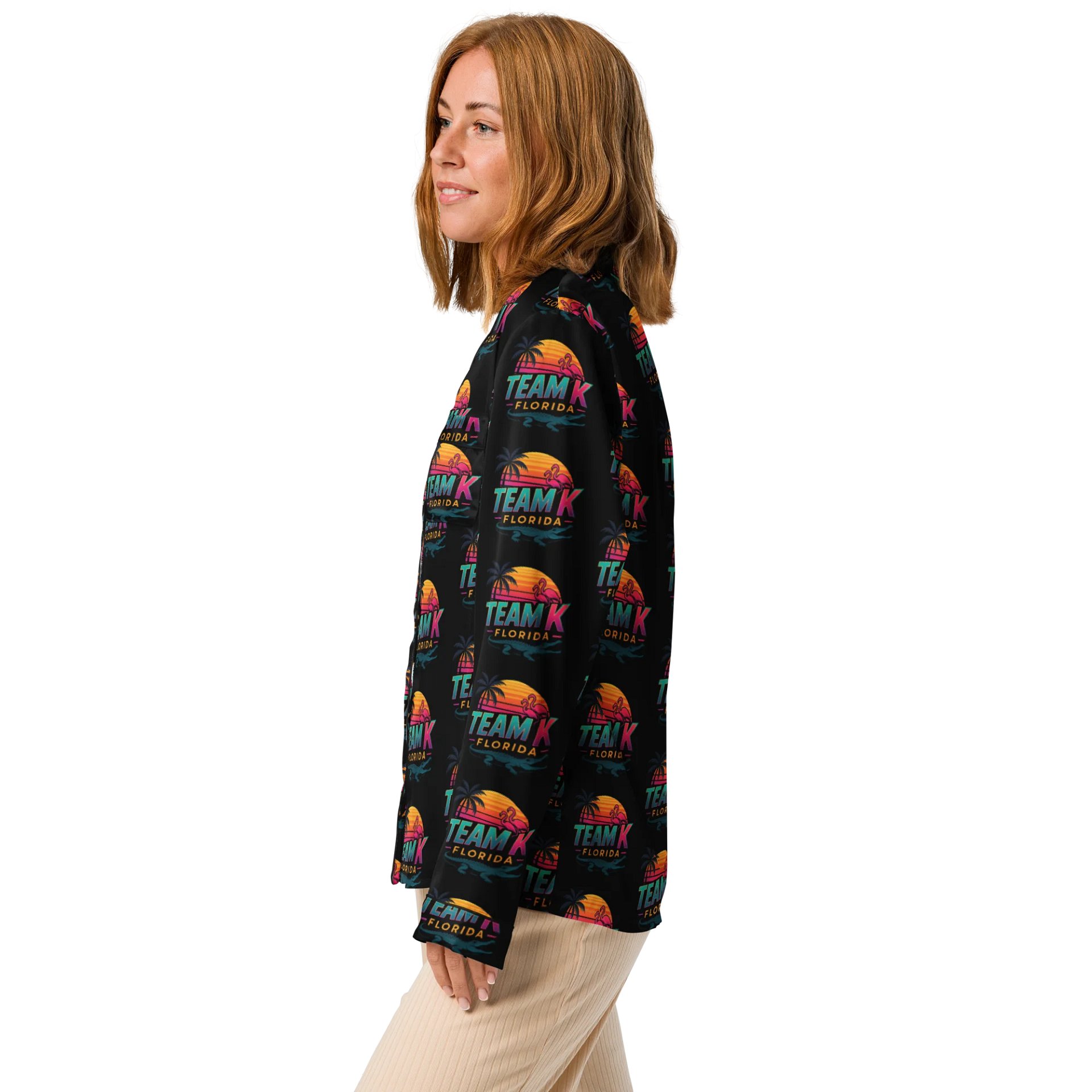 Team K Florida Women's Long Sleeve Pajama Top product image (4)