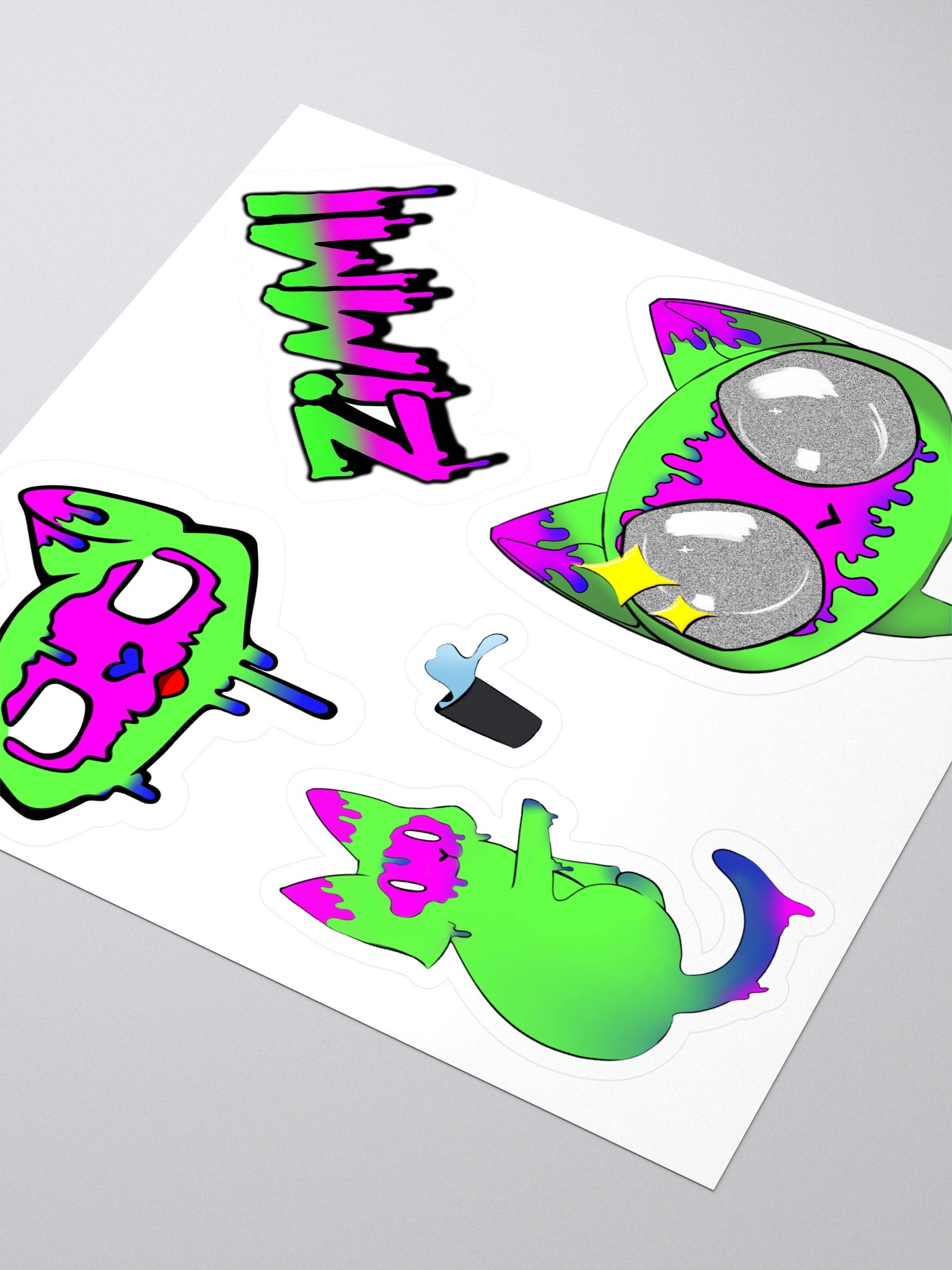 Zimmi Sticker Pack (4-Pack) product image (3)