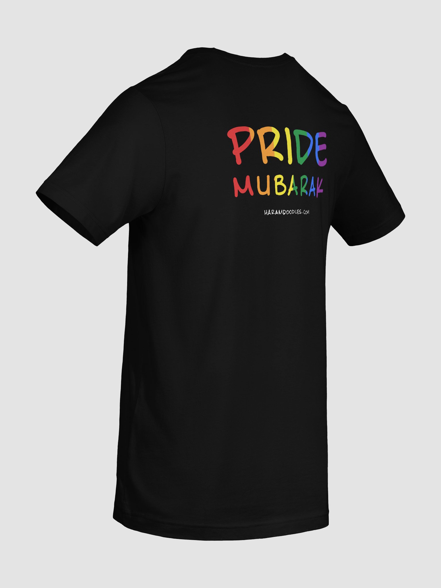 Pride Mubarak Rainbow Flag Supersoft T-Shirt product image (10)