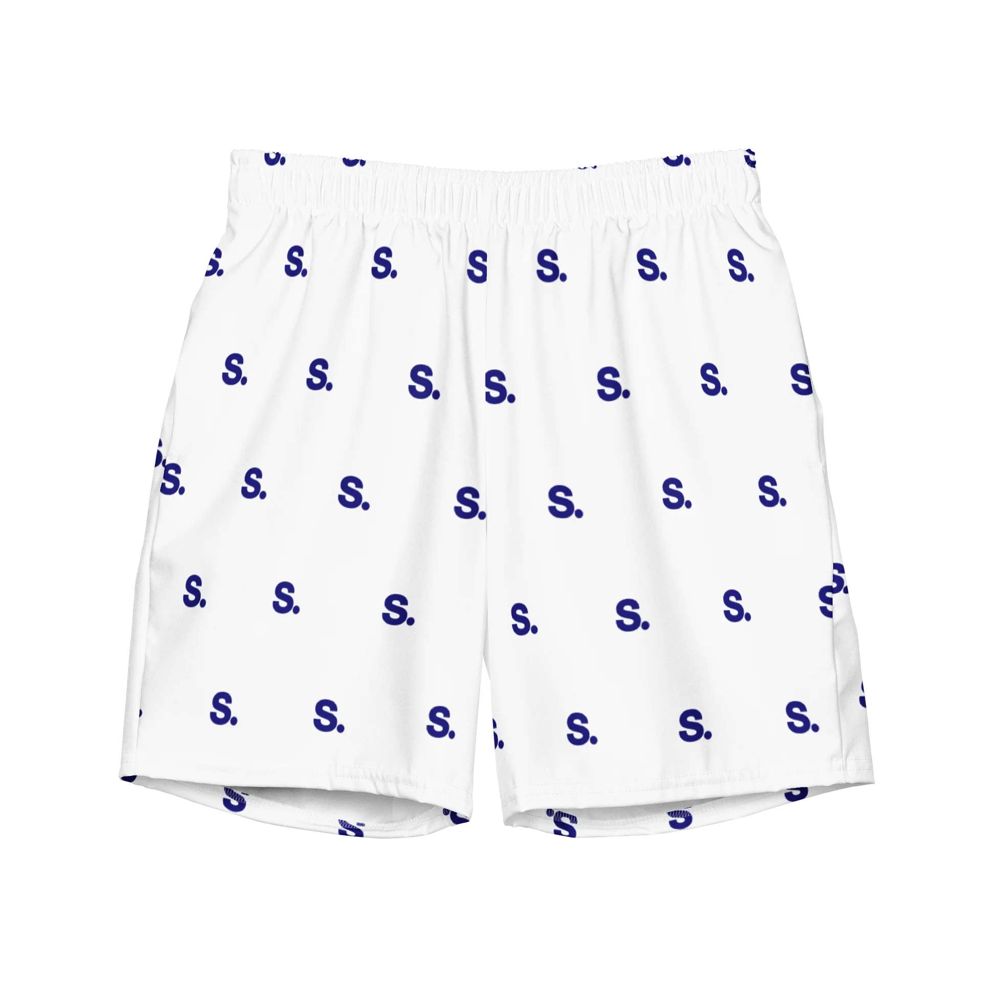 S. White Swim Trunks product image (1)