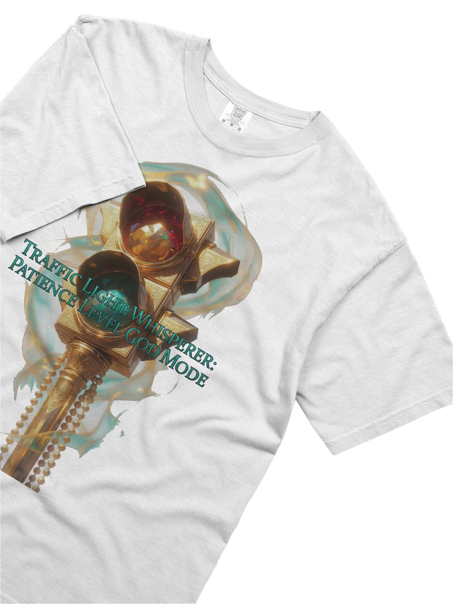 Traffic Light Whisperer T Shirt, Patience God Mode Shirt, Funny Dad Gift product image (5)