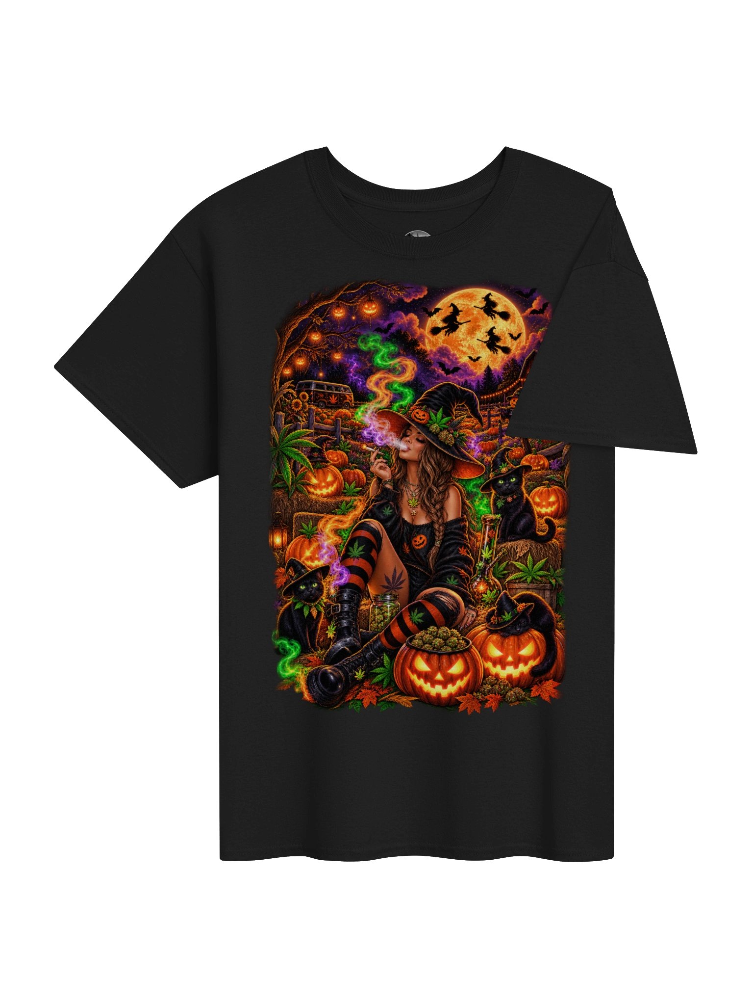 Halloweed Witch Graphic Tee product image (4)