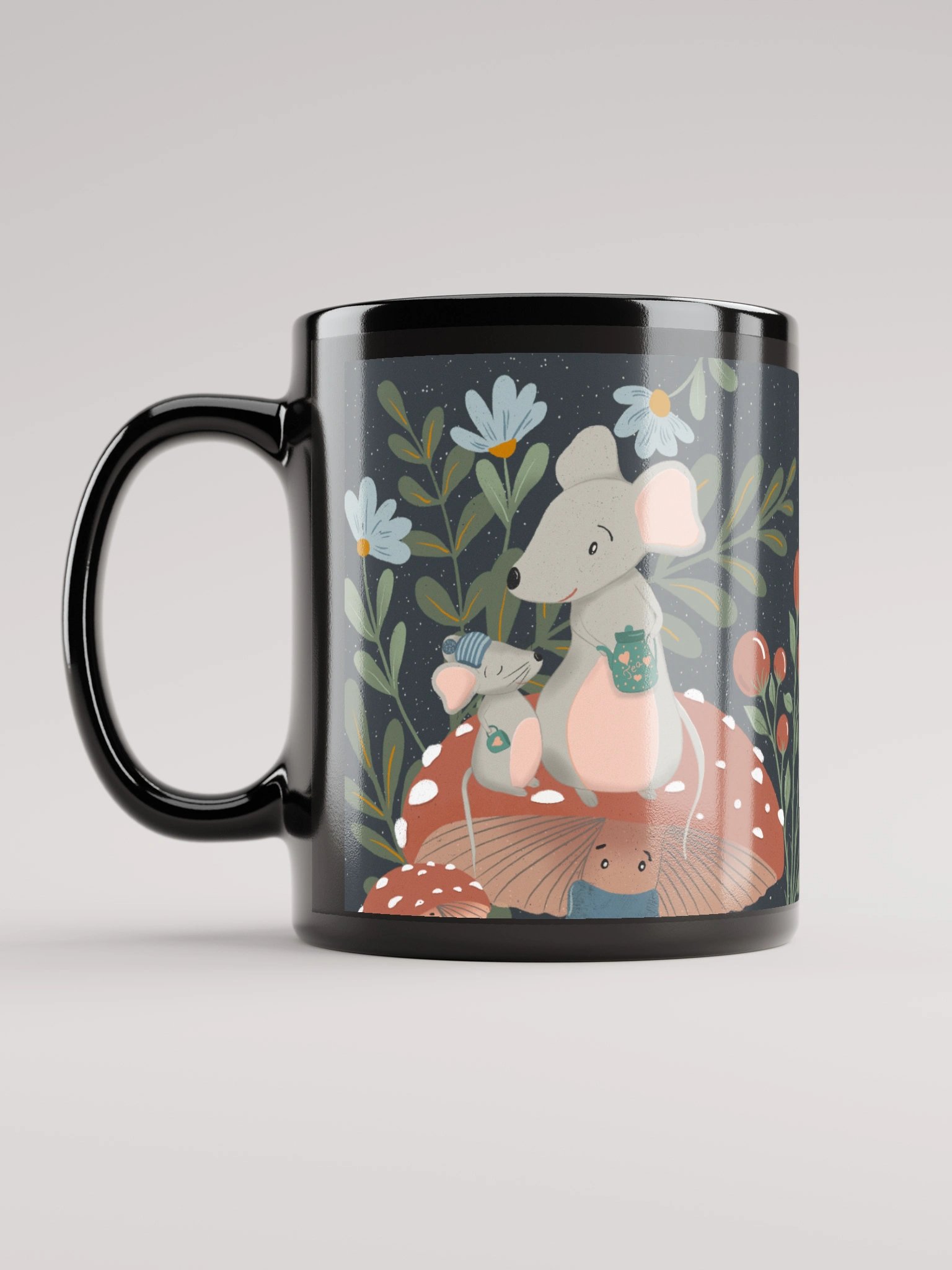 Moonlit Forest Love Ceramic Mug - Coffee Cup product image (6)