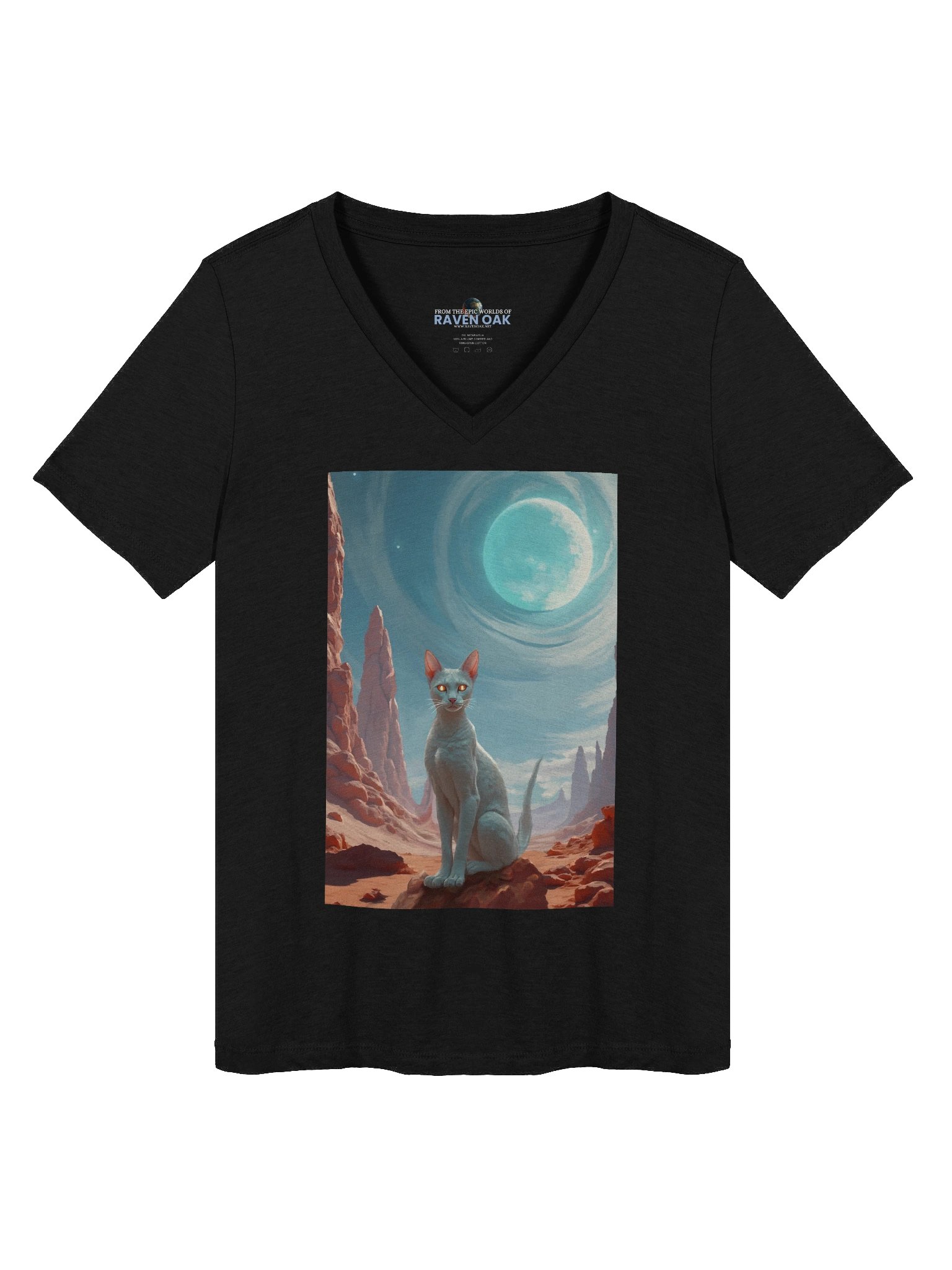 Desert Heat Women's V-Neck T-Shirt product image (2)