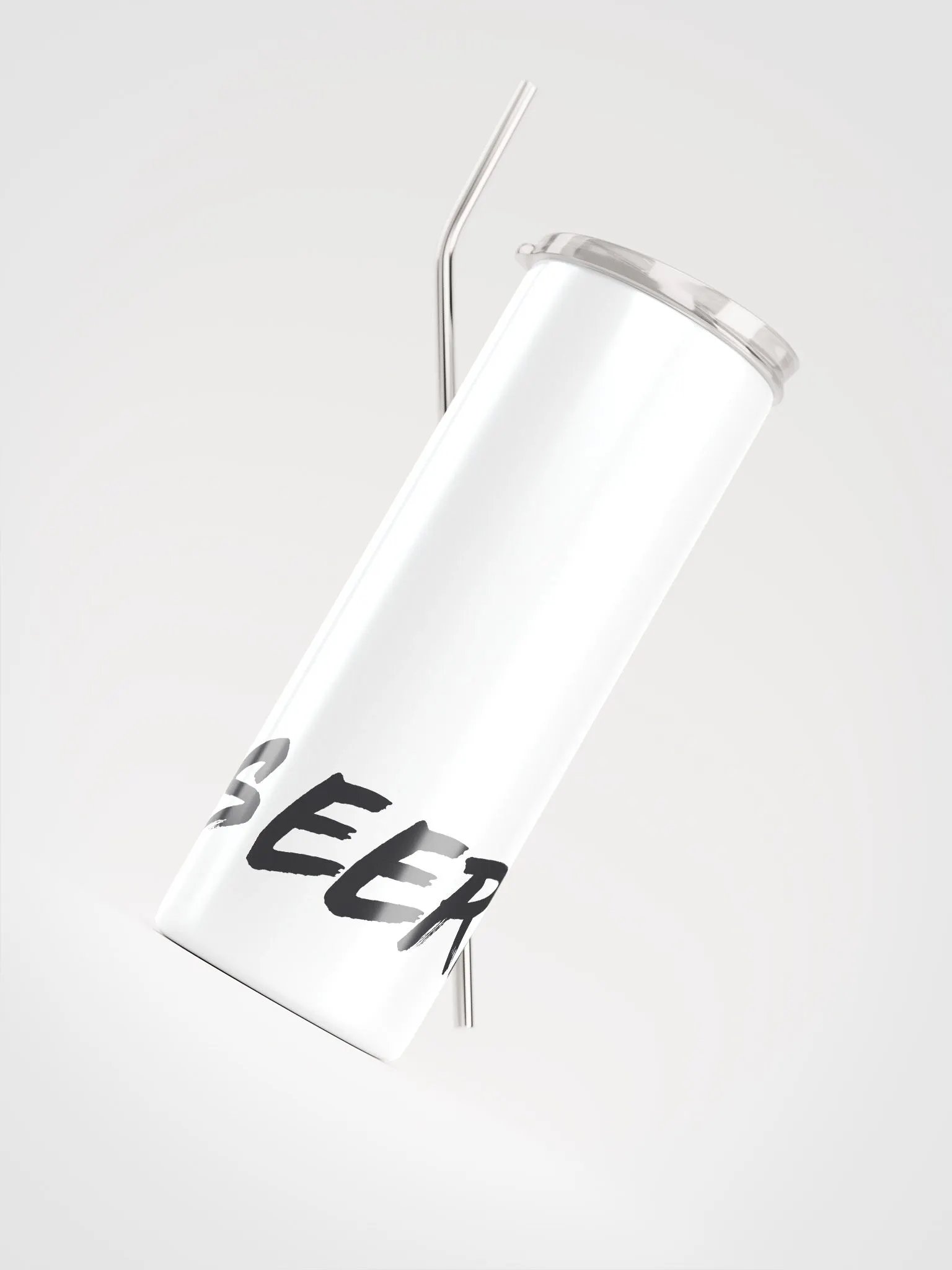 EERIEISSSS Steel Tumbler - White product image (4)