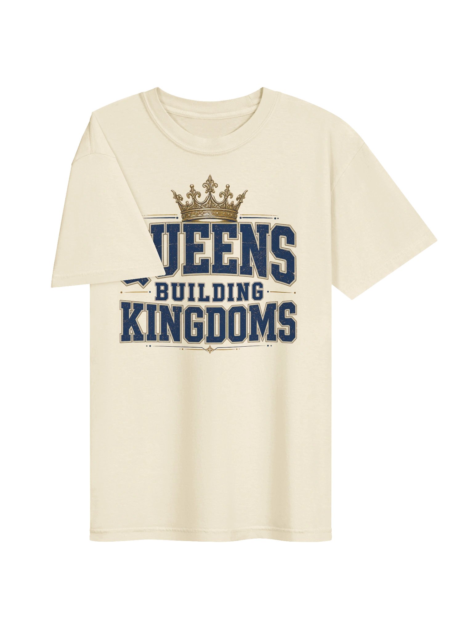 Queens Building Kingdoms Collegiate Premium T-Shirt product image (4)