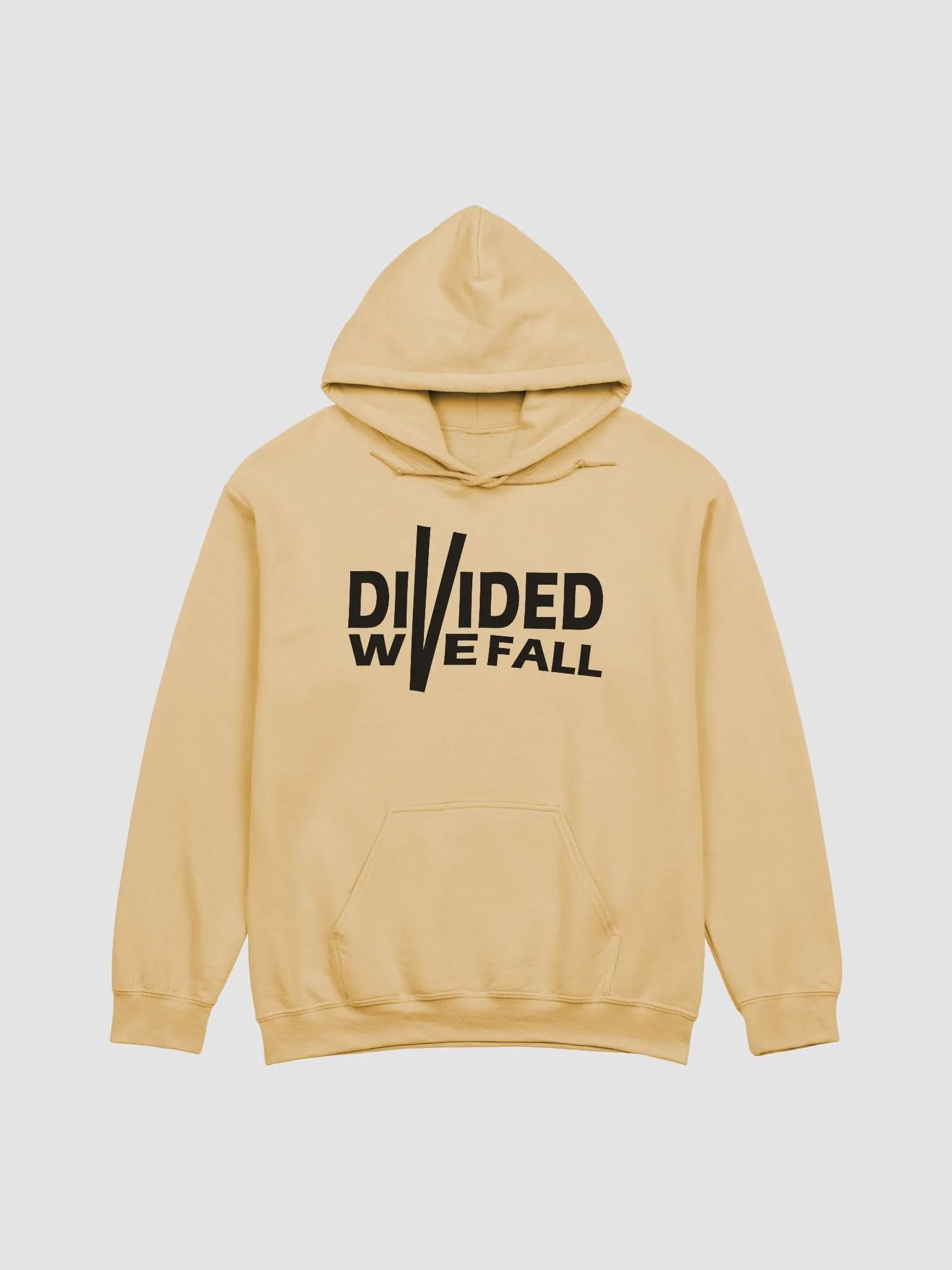 Divided We Fall - Black - Gildan Classic Hoodie product image (2)