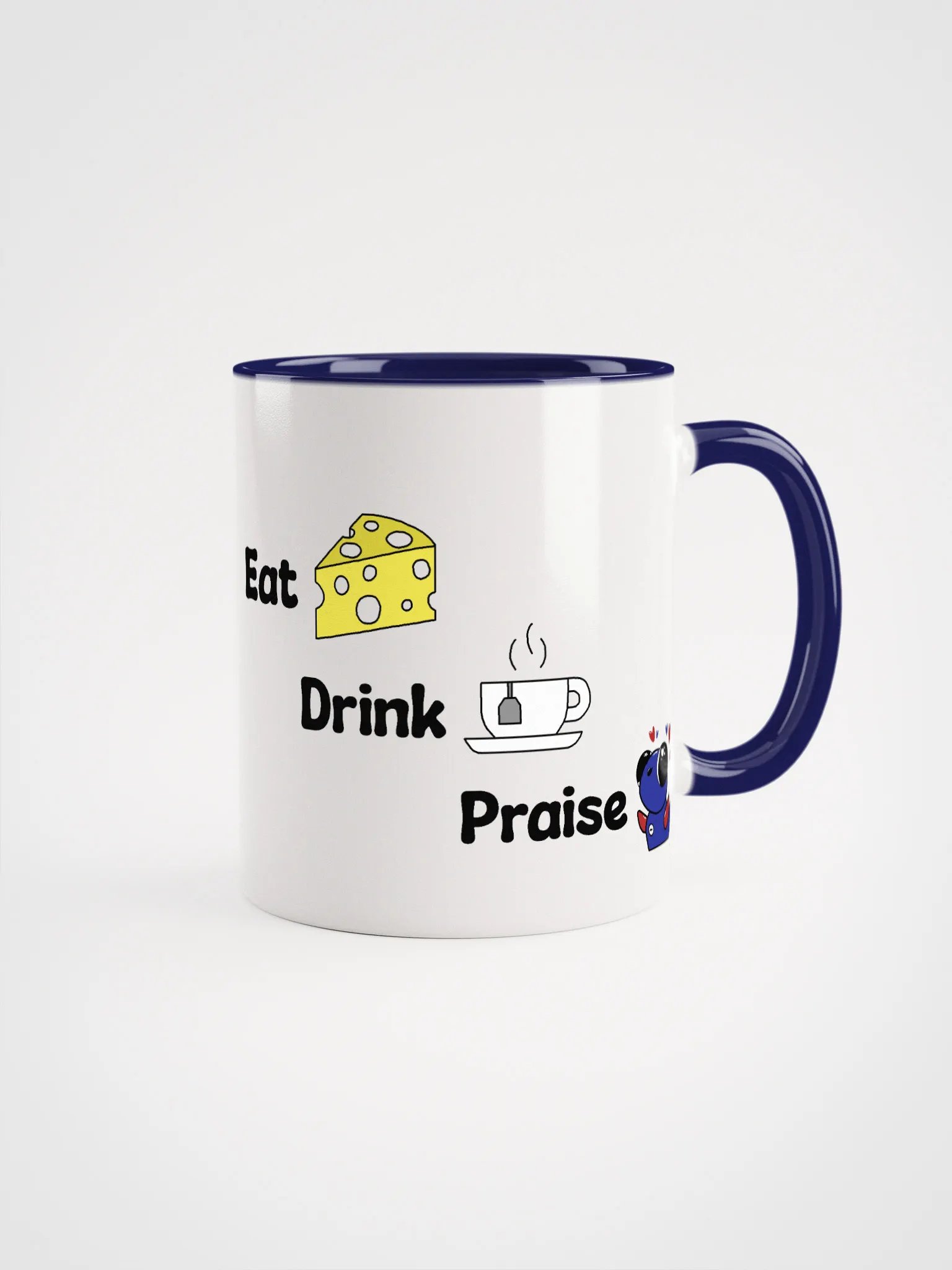 15 oz Eat drink praise mug product image (1)