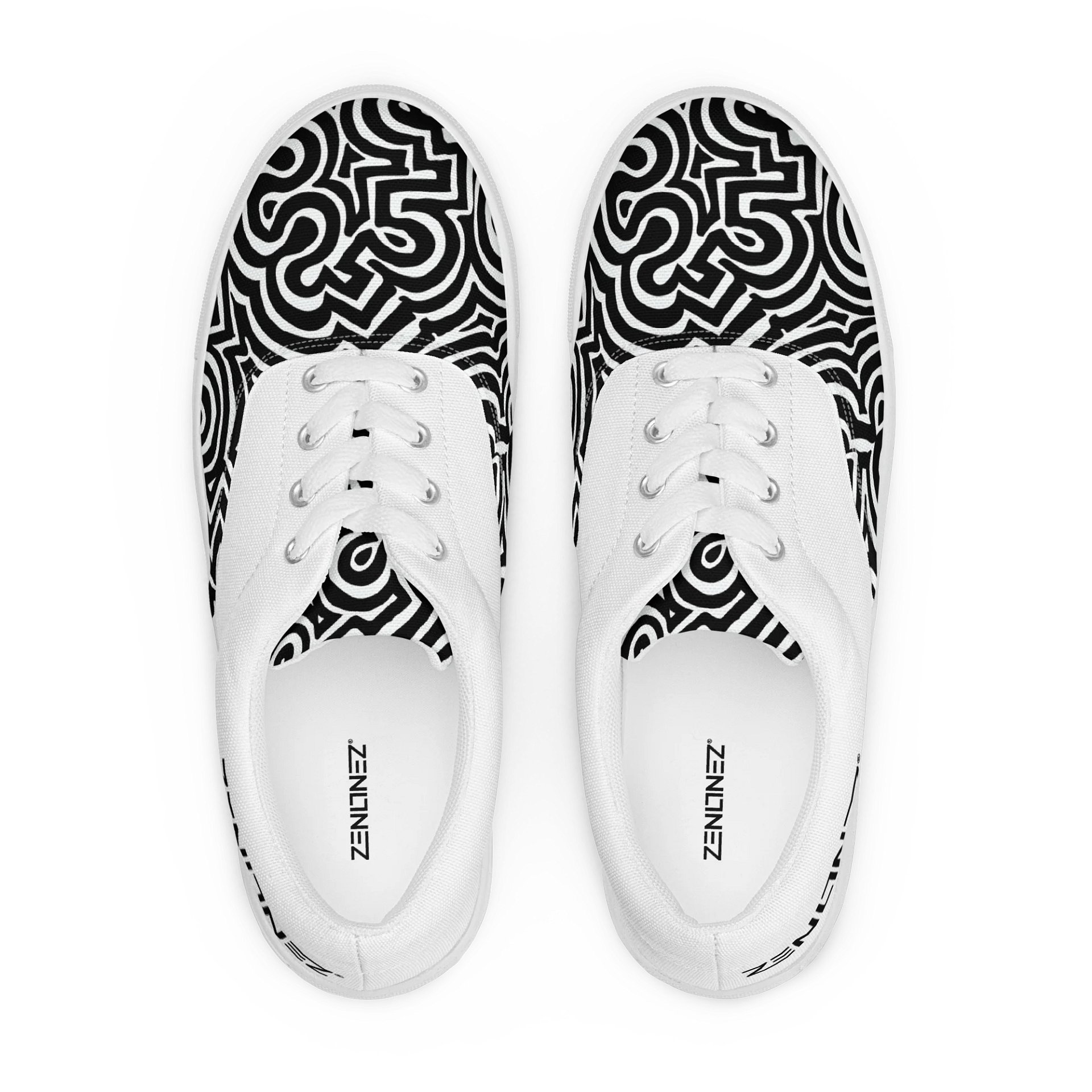 Optical Allusion Men´s Lace-Up Canvas product image (1)