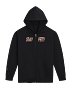 Stay Petty Statement Fleece Zip-Up Hoodie