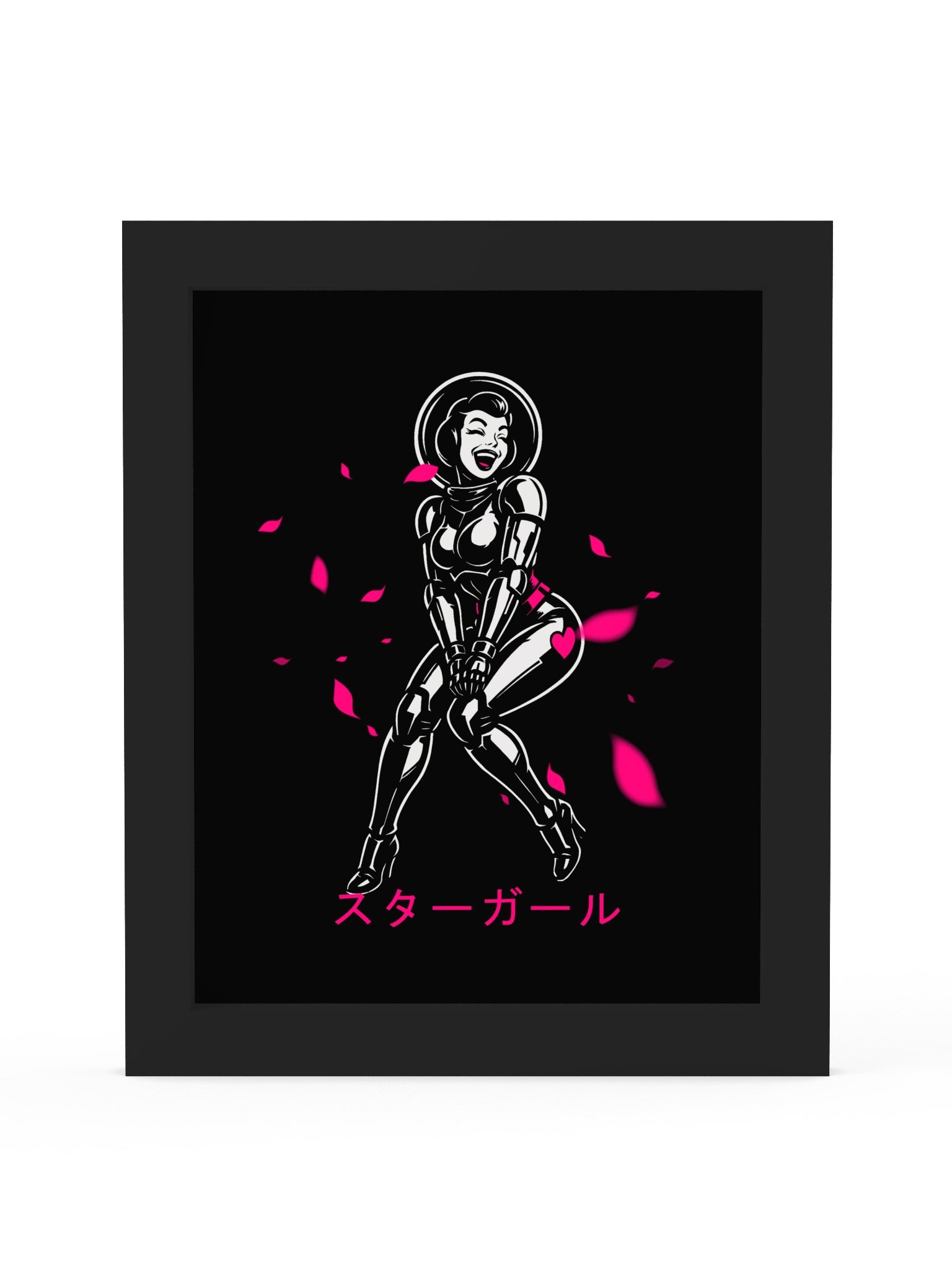 Star Girl | Retro Sci-Fi Poster product image (1)