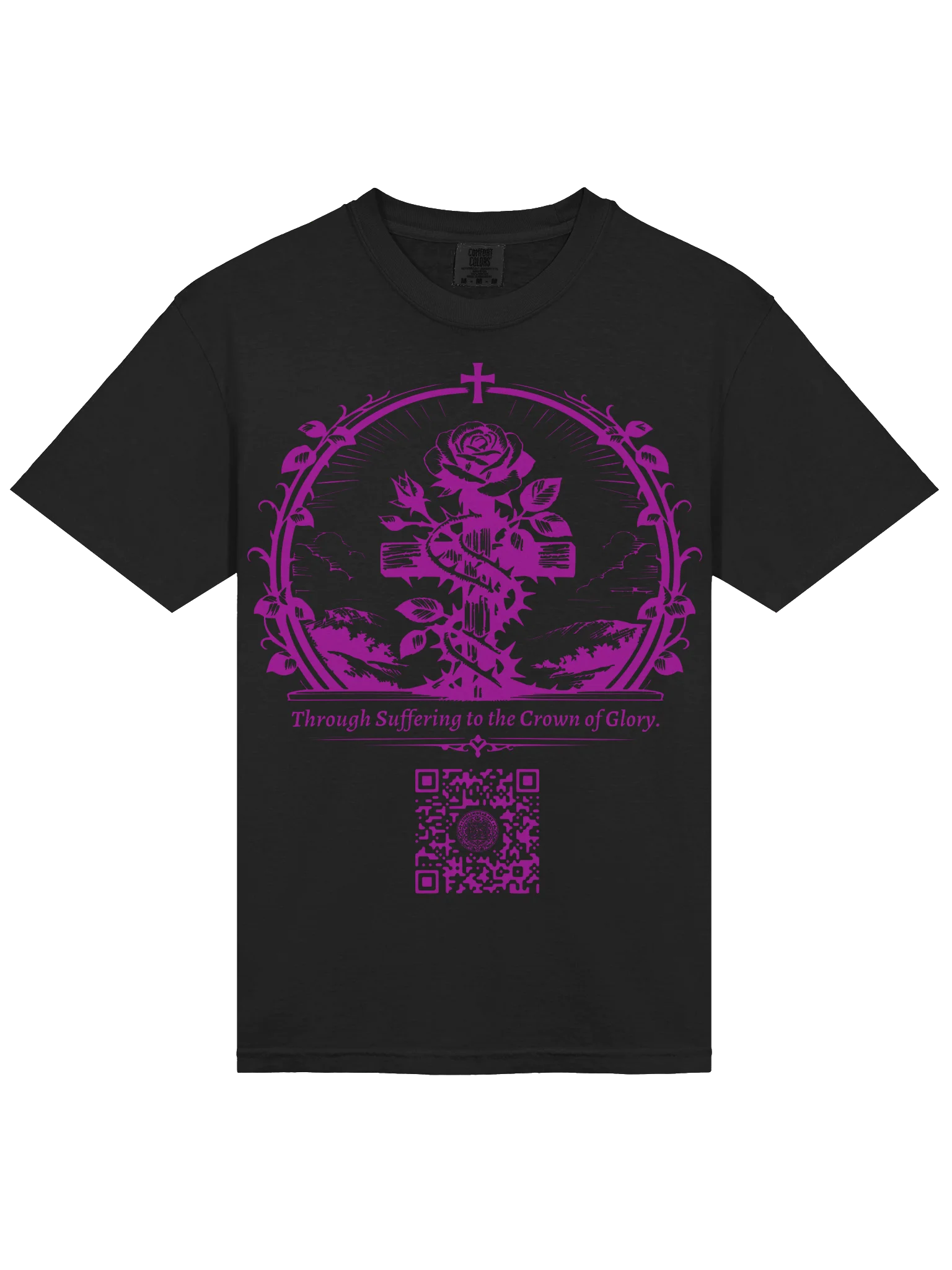 Rose and Thorns (Color on Black/White) product image (3)
