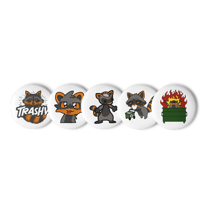 Trashy Pin Set product image (2)