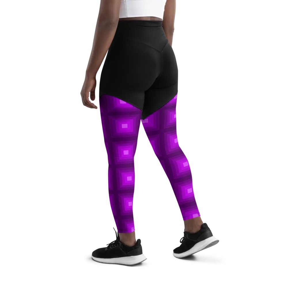 Purple 3D Gradient Squares product image (5)