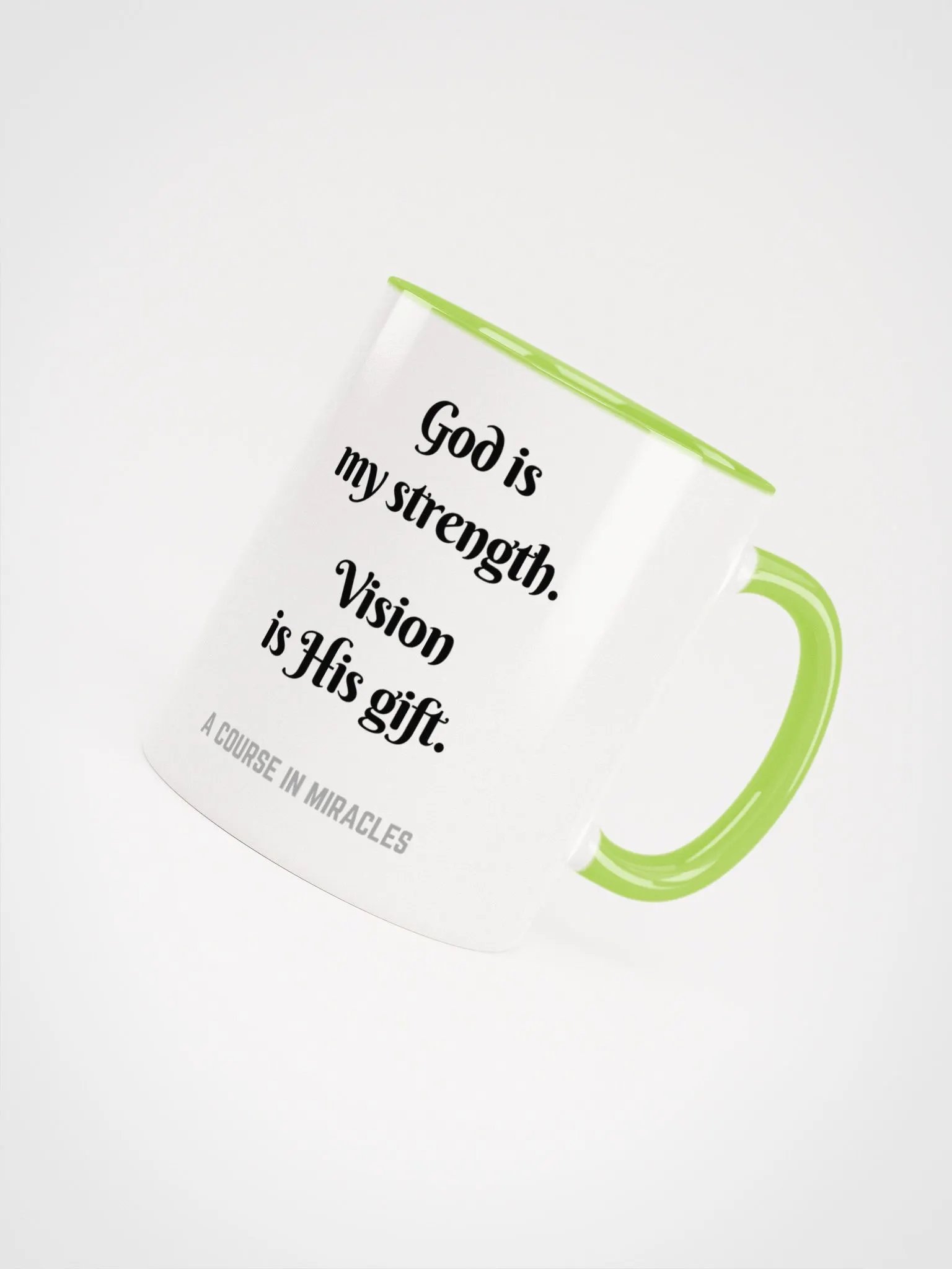 God is my strength - ACIM Inspirational Mug product image (46)