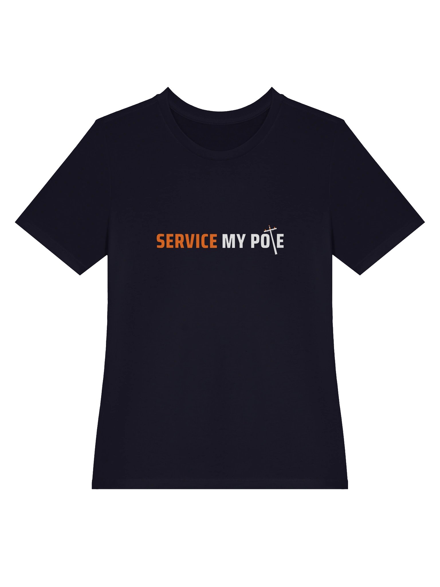 One Reliable Pole Women's Relaxed Tee (Navy) product image (3)