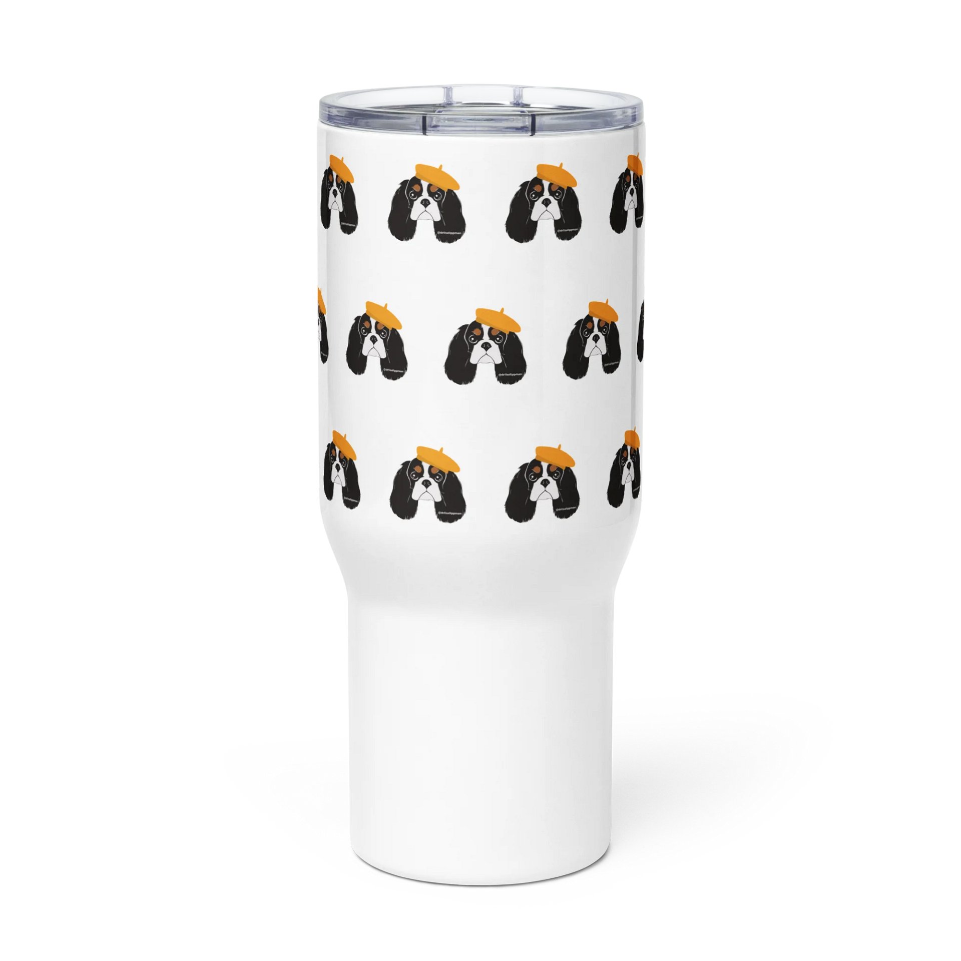 Beret Dog Travel Mug product image (3)