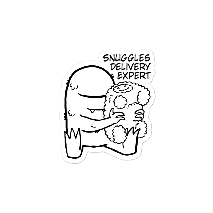 Snuggles Delivery Expert Sticker product image (2)