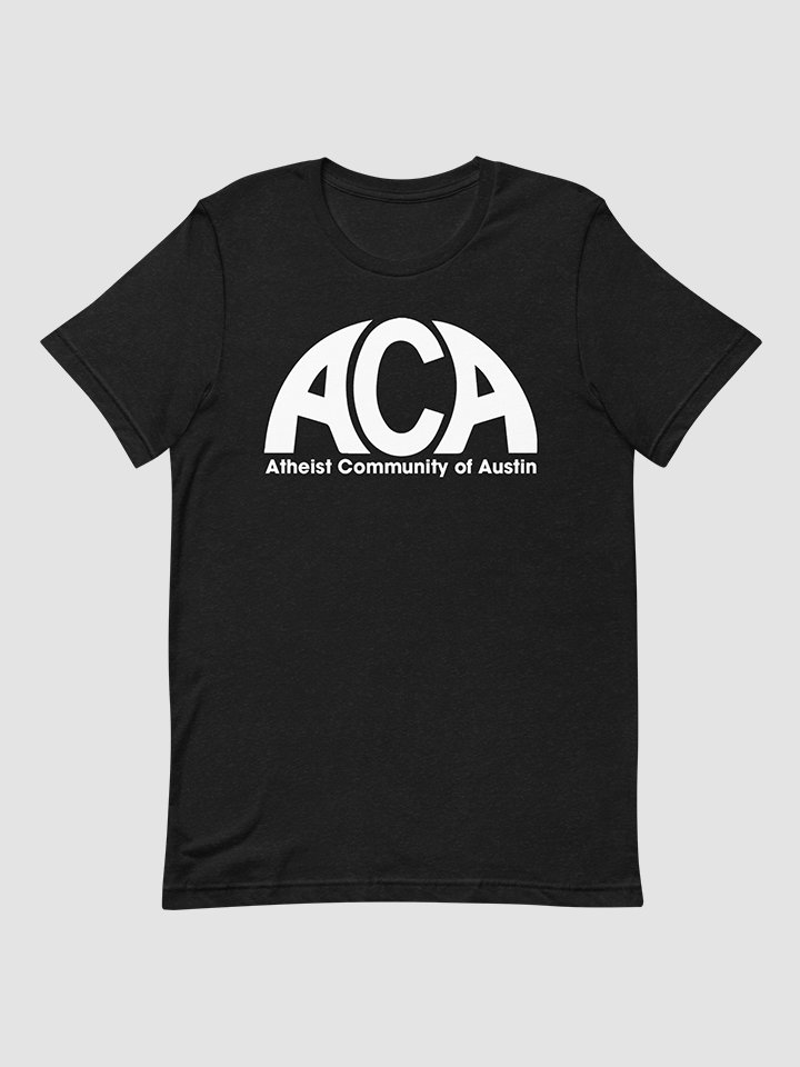 Atheist Community of Austin Black Short-sleeve unisex t-shirt product image (1)
