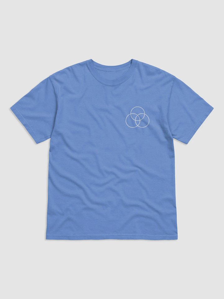 Kalkstein Chiropractic Comfort Colors White Logo Tee product image (9)