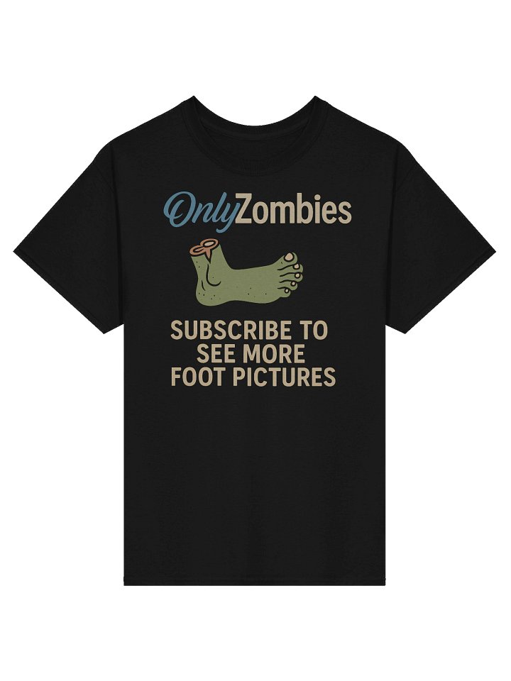 Zombie Foot Subscribe T-Shirt product image (1)