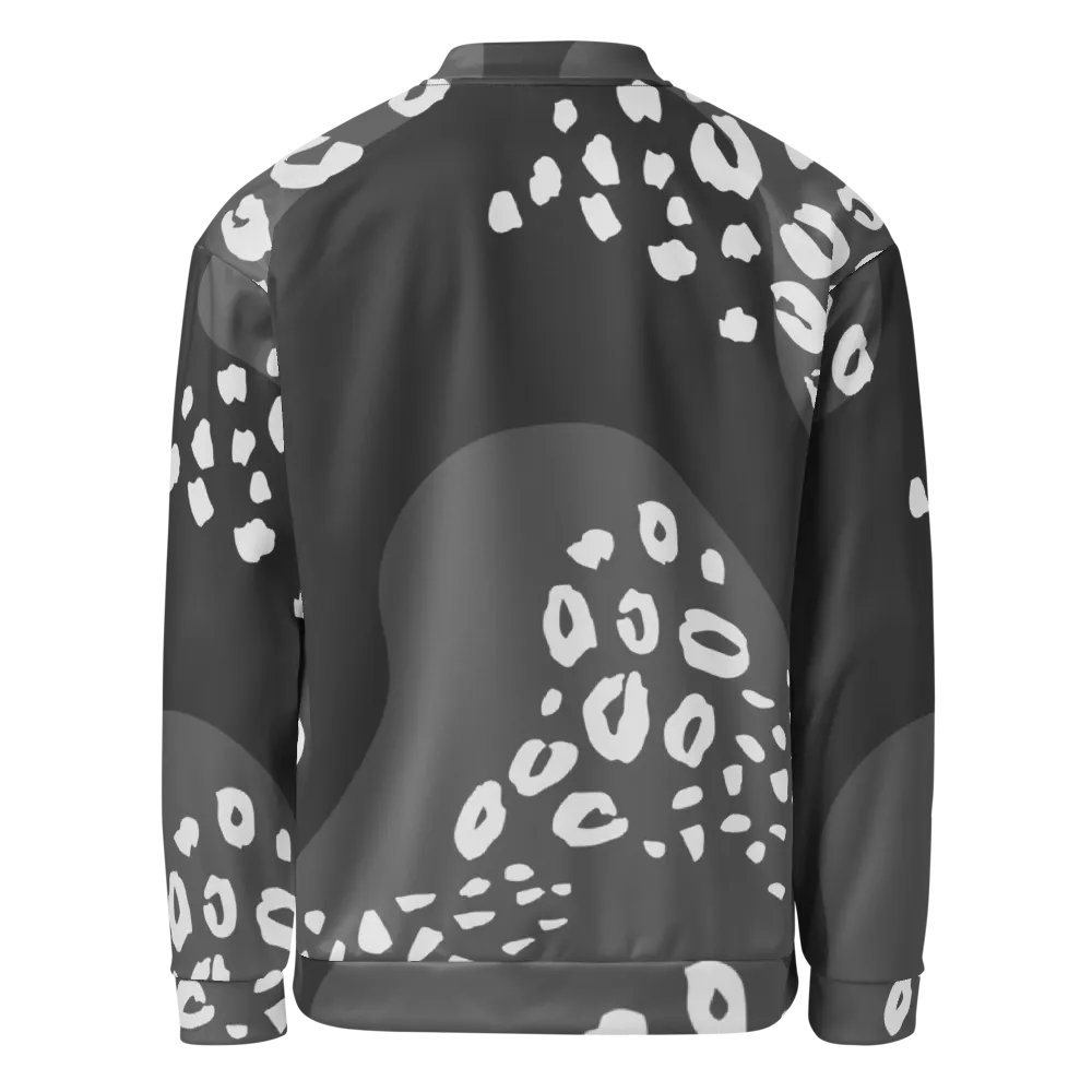 Grey Wild Blend All-Over Bomber Jacket product image (8)