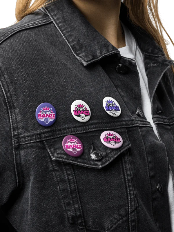 Retro Pins (Set Of 5) product image (3)