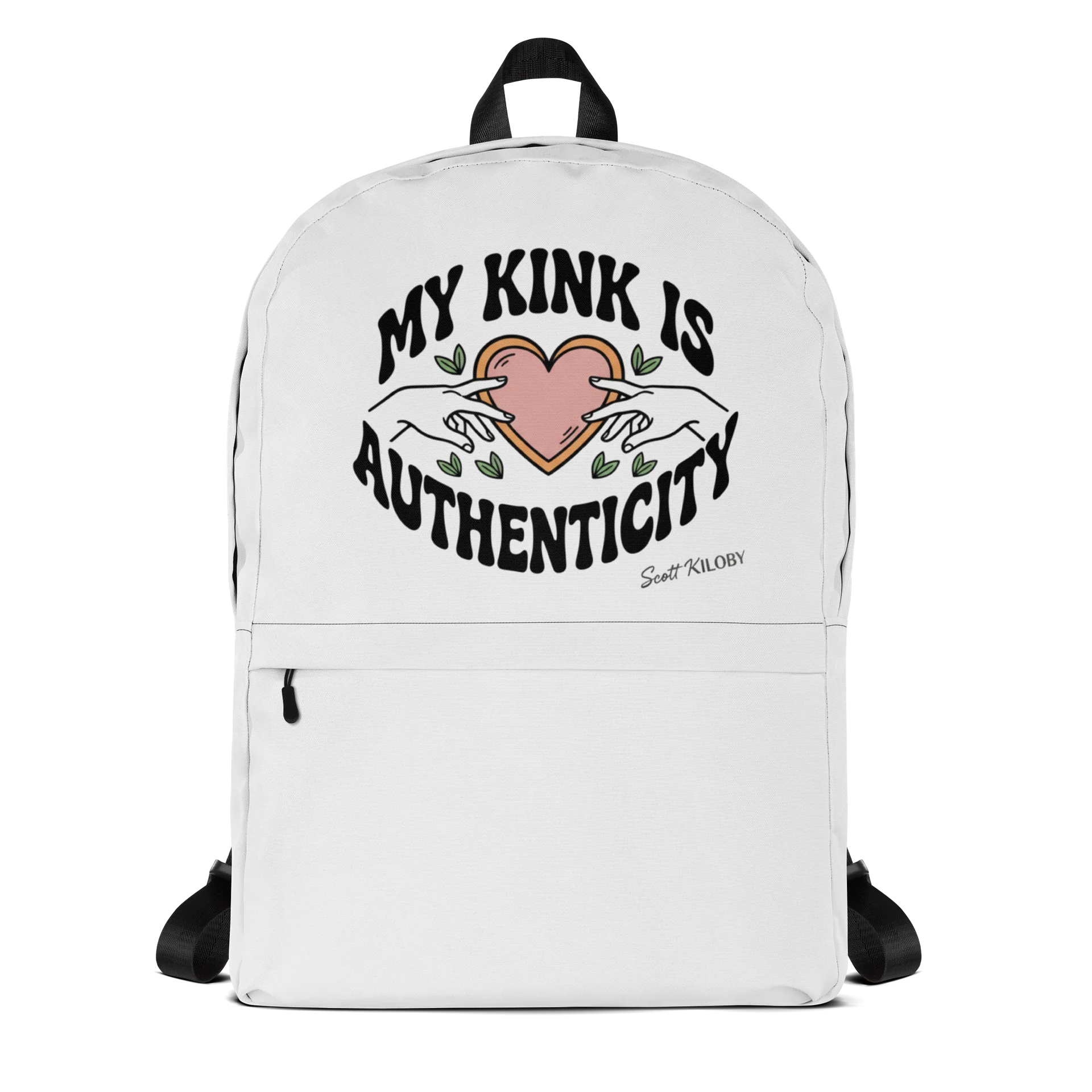 “My Kink Is Authenticity” Sublicolor Backpack product image (1)