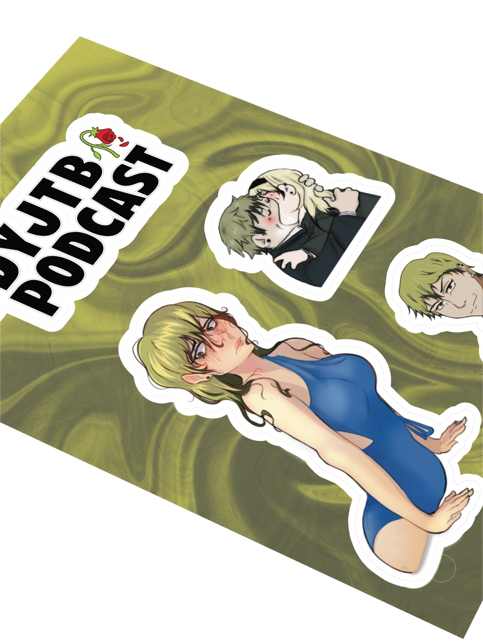 BDYJTB Podcast Sticker Sheet product image (2)