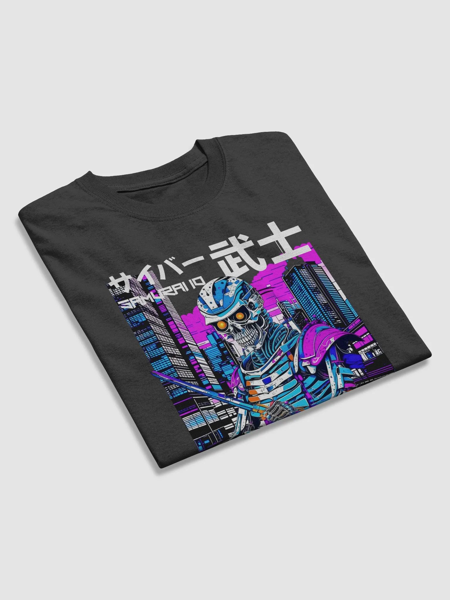 Kyron: Cyber Samurai Warrior T-Shirt product image (3)