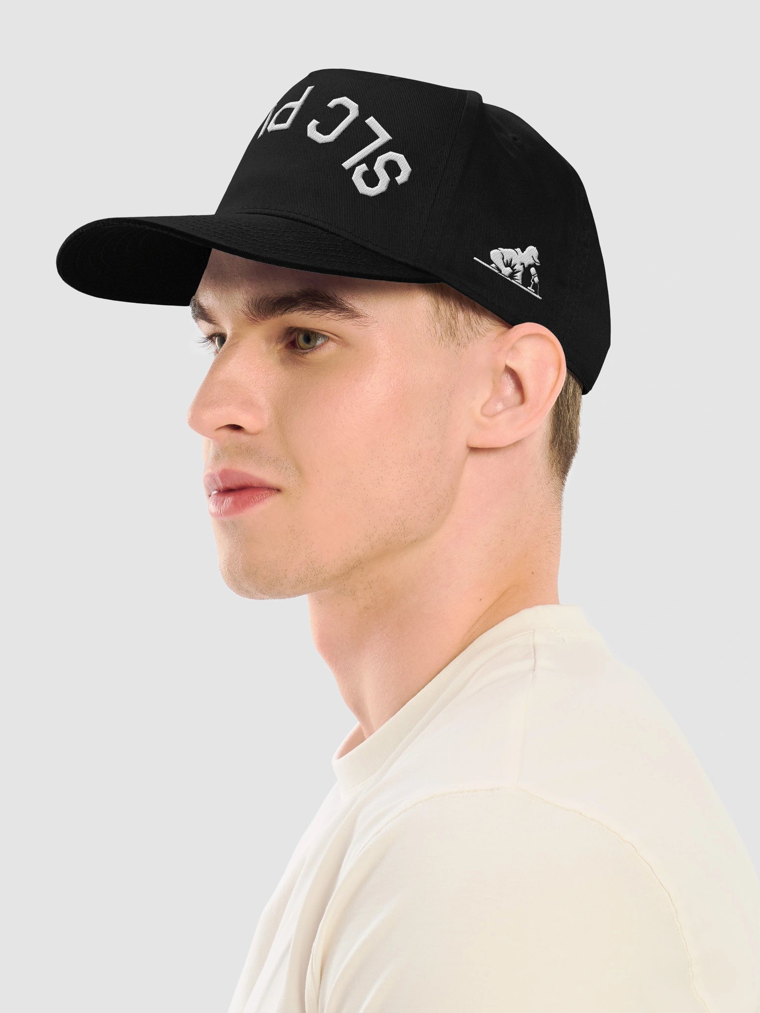 SLC Puck "Basement Energy - Black/White" Snapback product image (7)