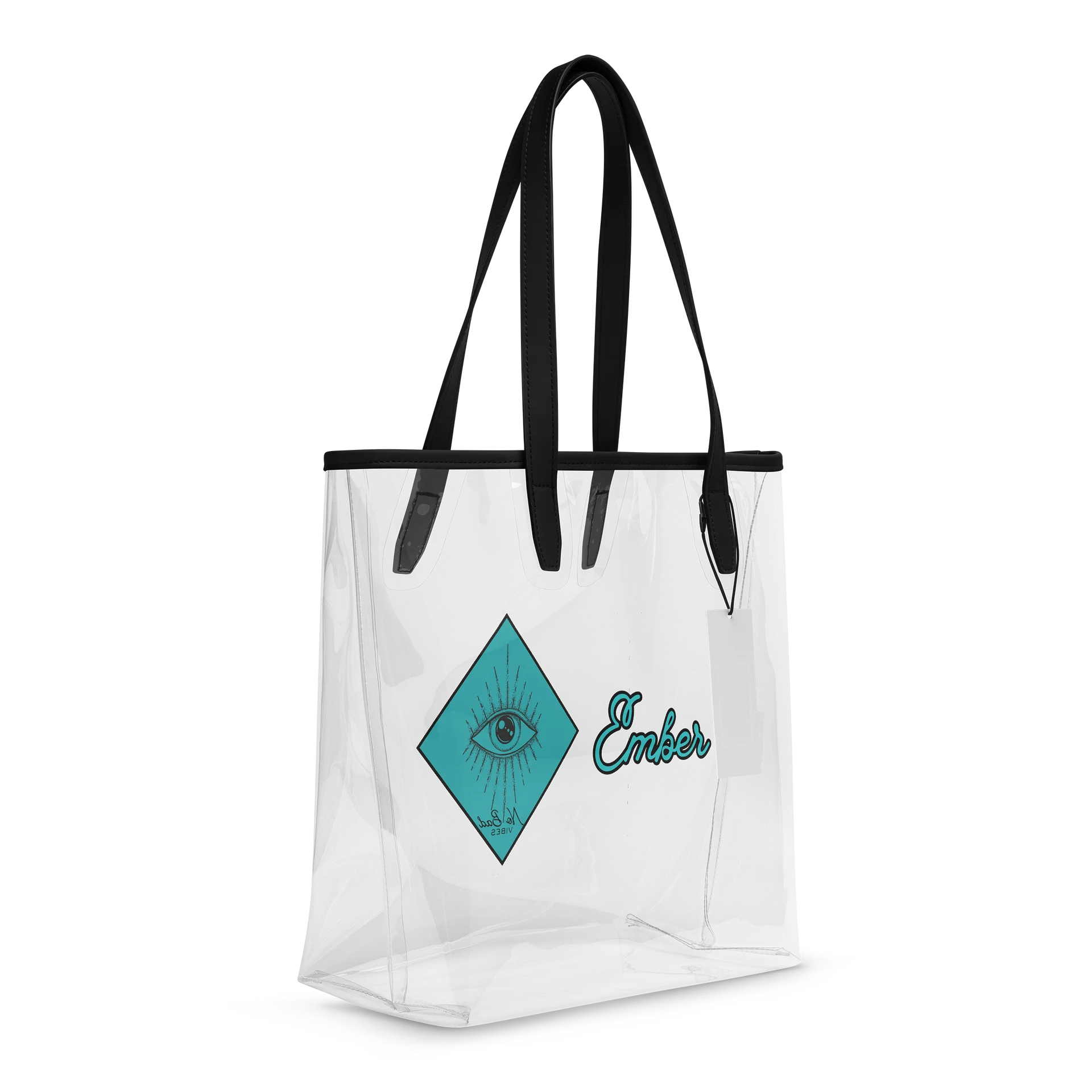 No Bad Vibes' Clear Tote Bag product image (6)
