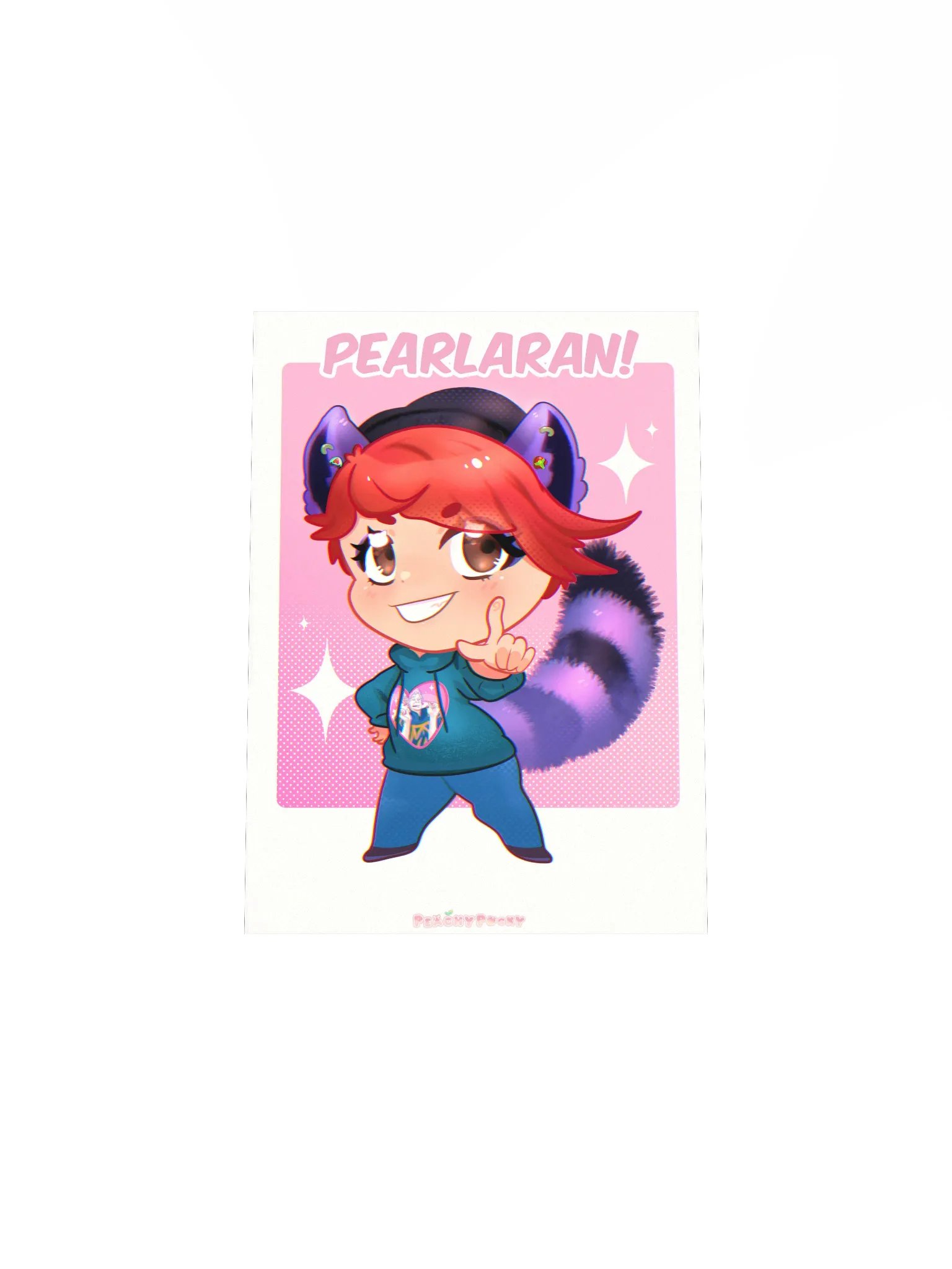 Racoon Pearl Poster product image (4)