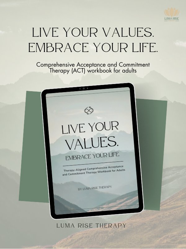 Complete Acceptance and Commitment Therapy (ACT) Workbook for Adults product image (1)